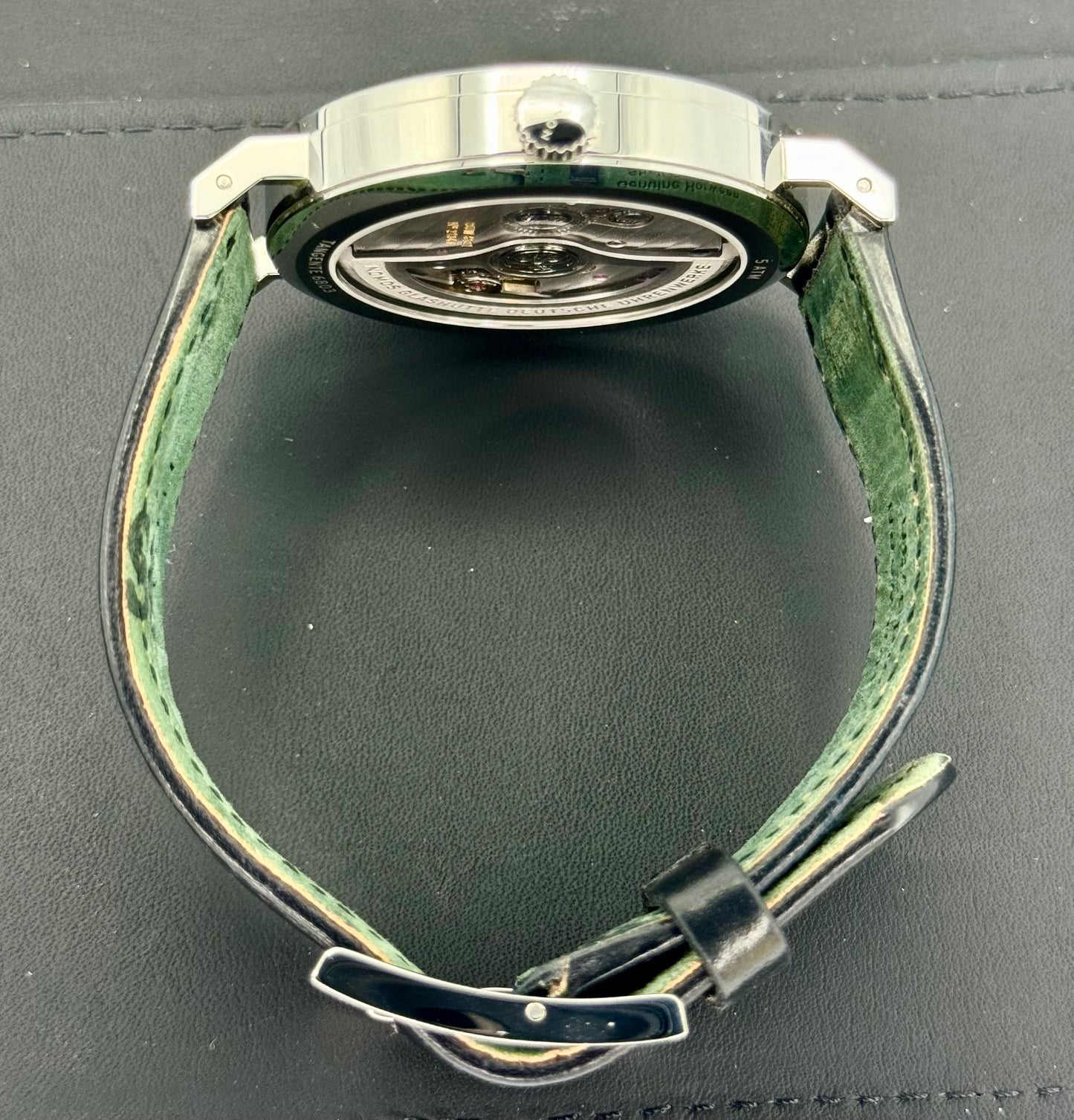 2023 Glashutte Tangente Neomatik 41 Update Stainless Steel White Dial - MyWatchLLC