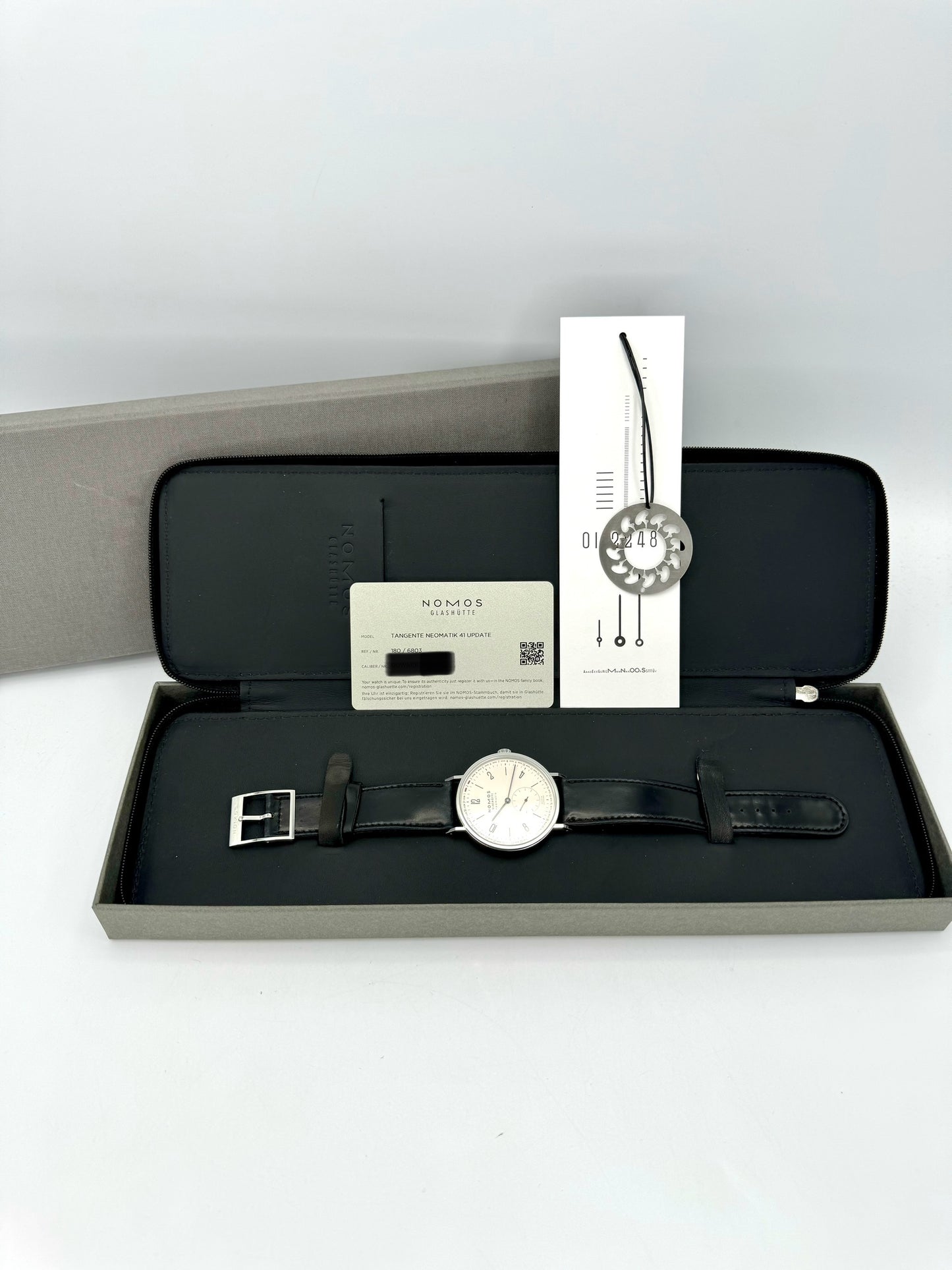 2023 Glashutte Tangente Neomatik 41 Update Stainless Steel White Dial - MyWatchLLC