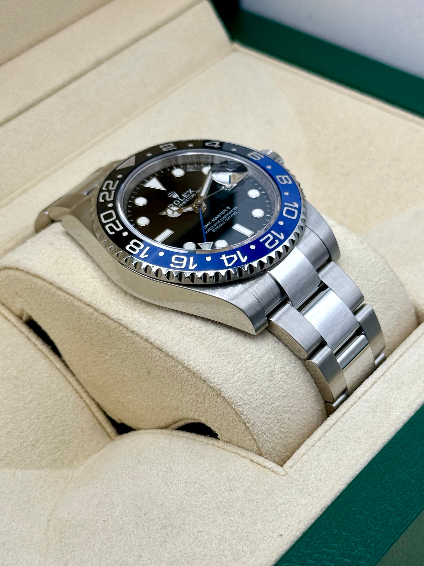 2016 Rolex GMT-Master II "Batman" 40mm 116710BLNR Oyster