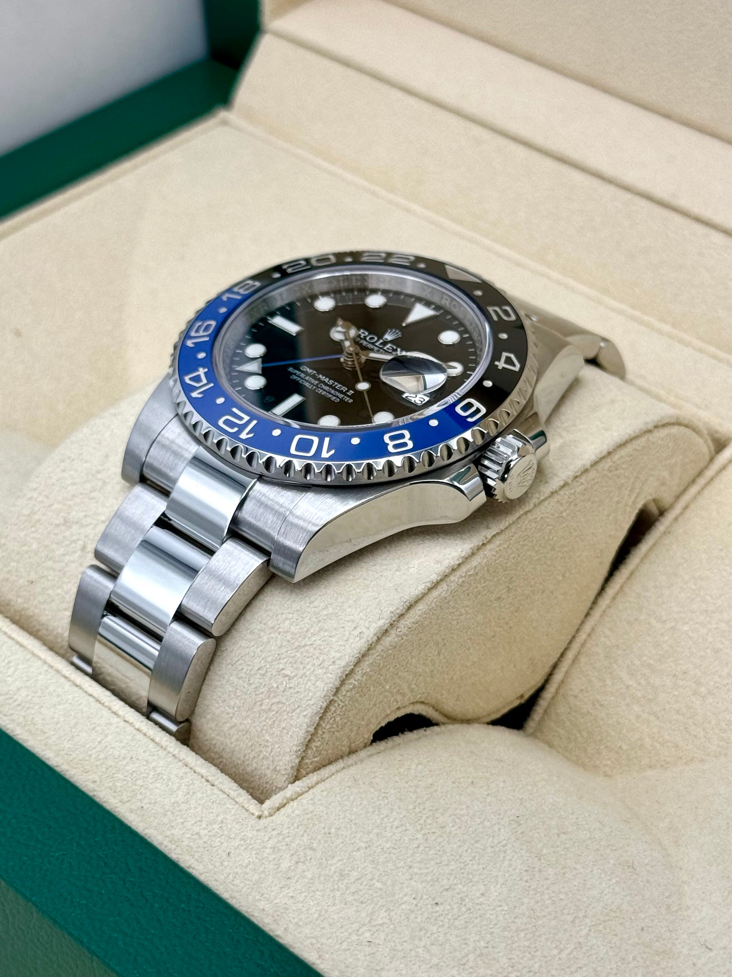 2016 Rolex GMT-Master II "Batman" 40mm 116710BLNR Oyster