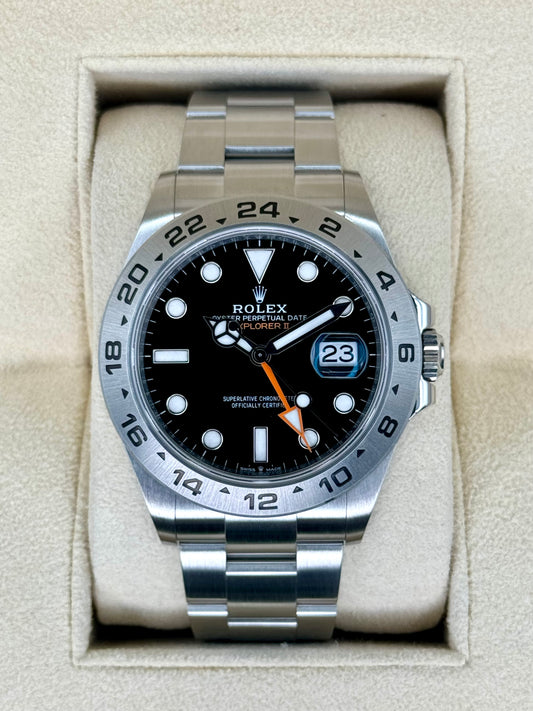 2024 Rolex Explorer II 42mm 226570 Black Dial