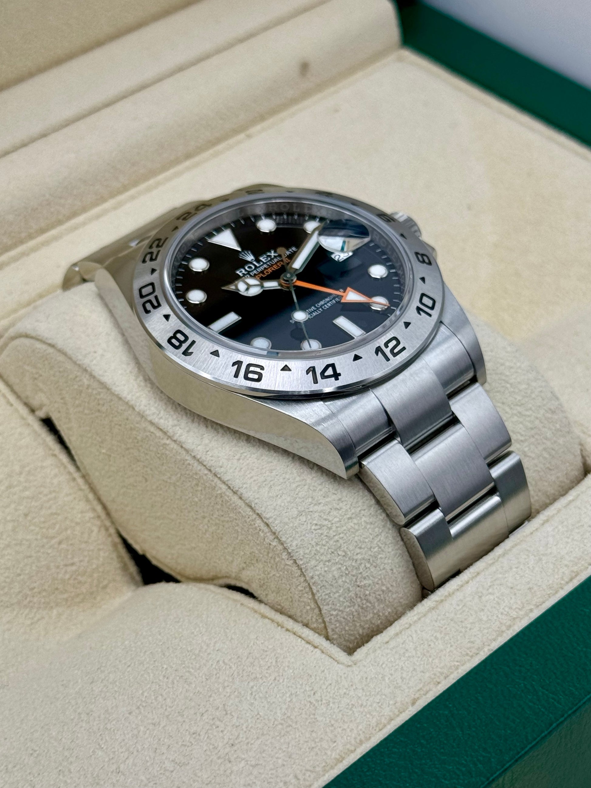 Rolex Explorer 42mm Black Dial NEW 2025 Rolex Explorer II 42mm