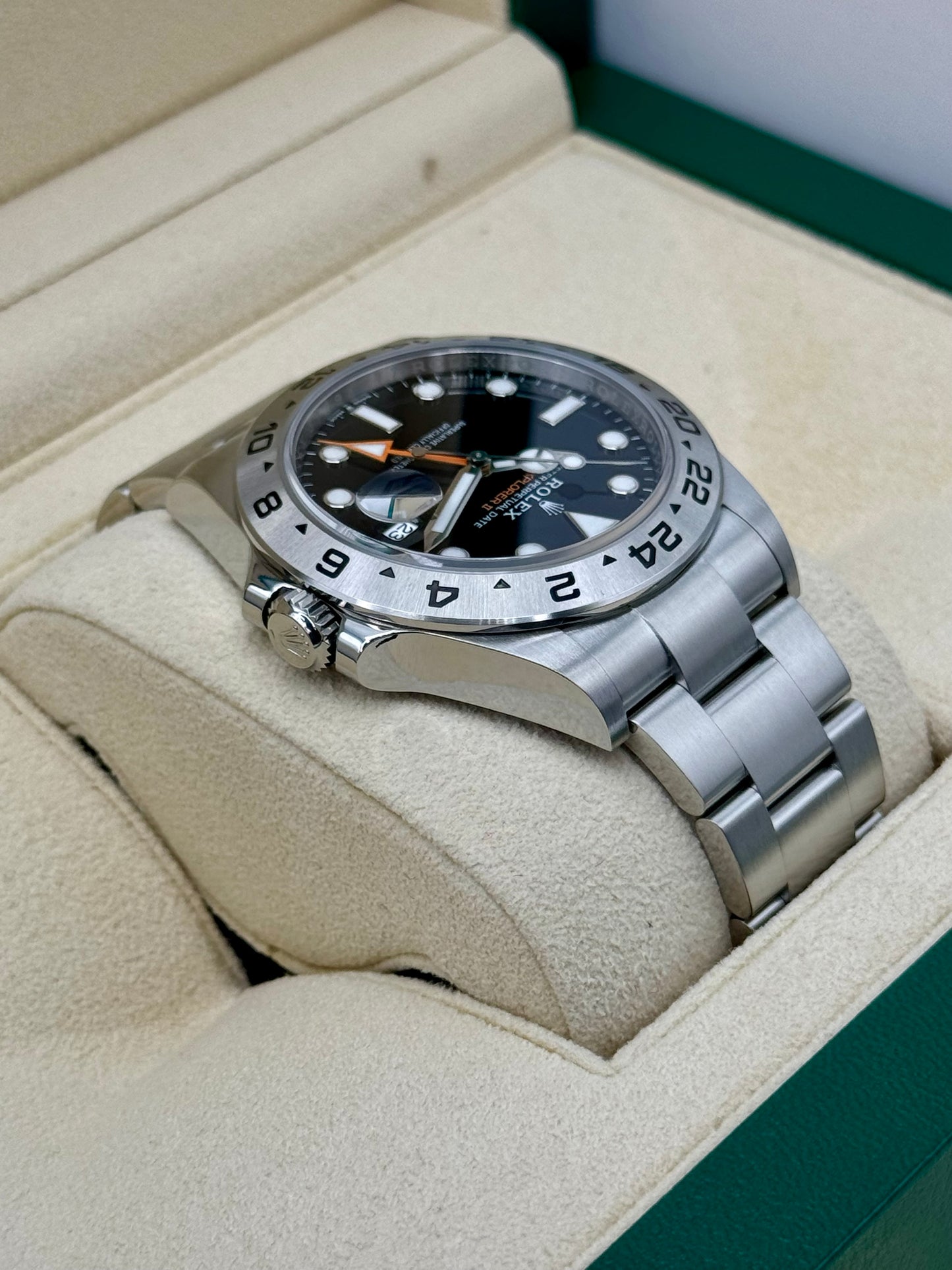 2024 Rolex Explorer II 42mm 226570 Black Dial