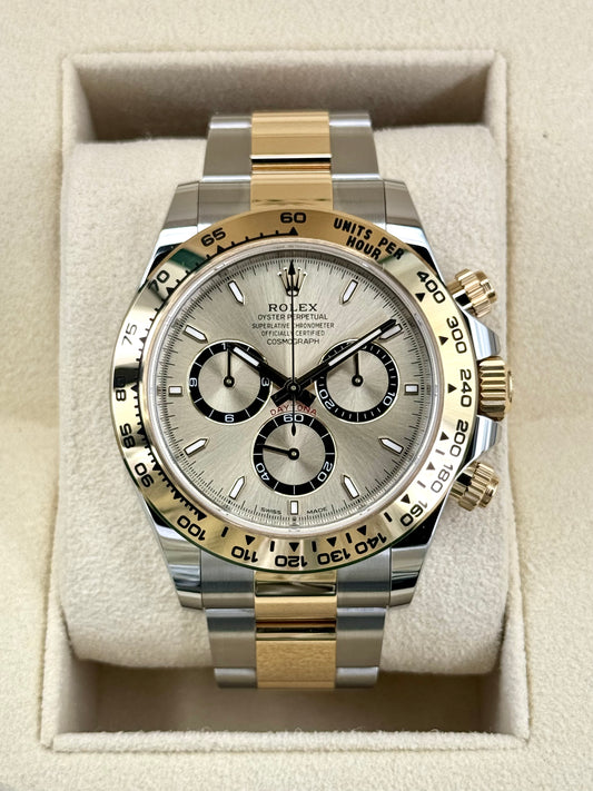 NEW 2023 Rolex Daytona 40mm 126503 Two-Tone Champagne Dial - MyWatchLLC