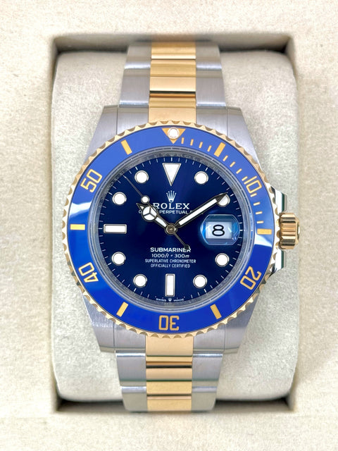 NEW 2026 Rolex Submariner Bluesy 41mm 126613LB Two-Tone Blue Dial