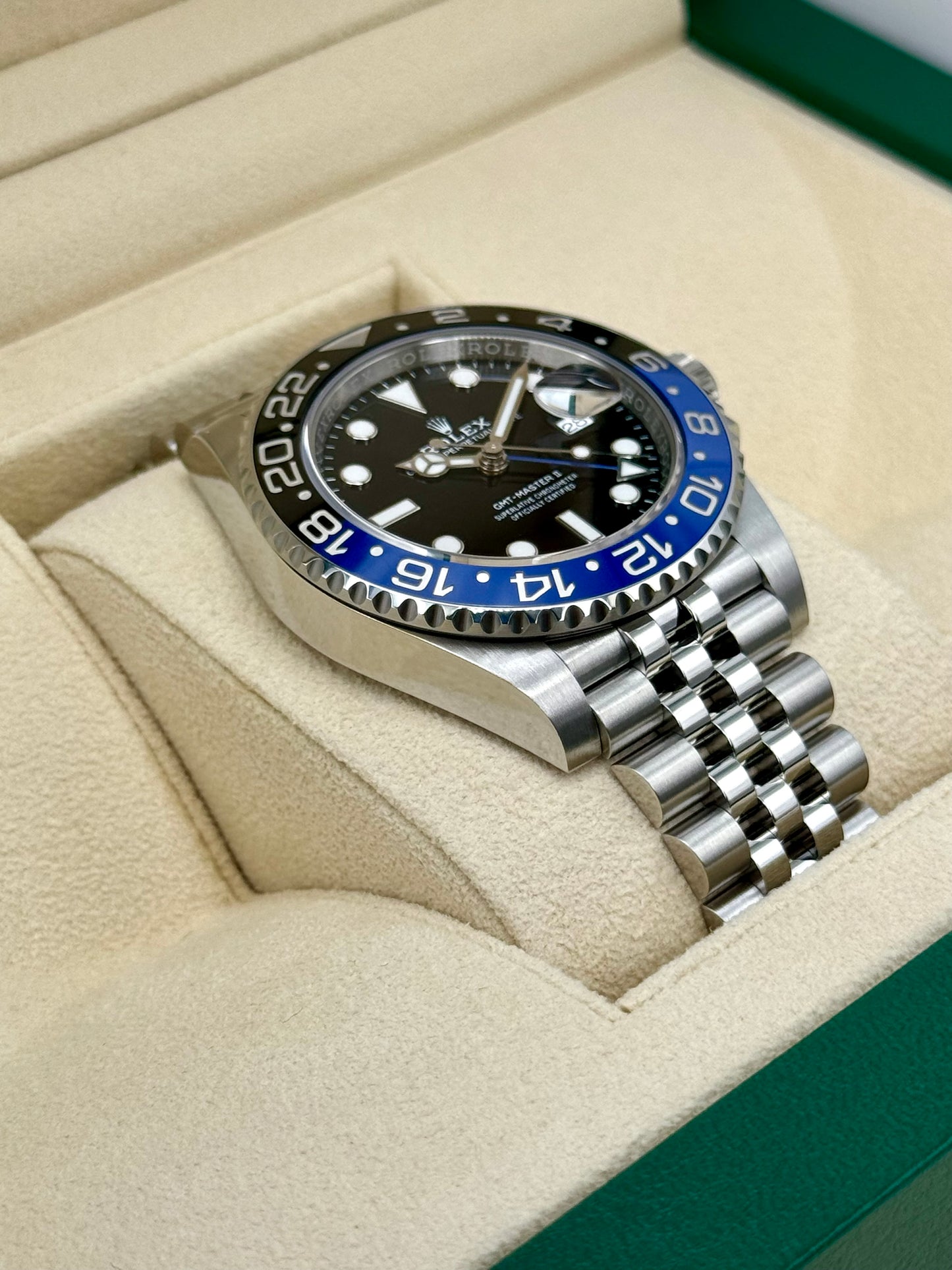 2023 Rolex GMT-Master II "Batgirl" 40mm 126710BLNR Jubilee Black Dial