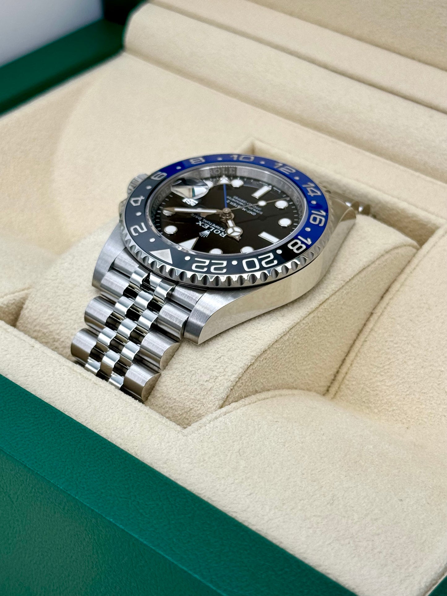 2023 Rolex GMT-Master II "Batgirl" 40mm 126710BLNR Jubilee Black Dial