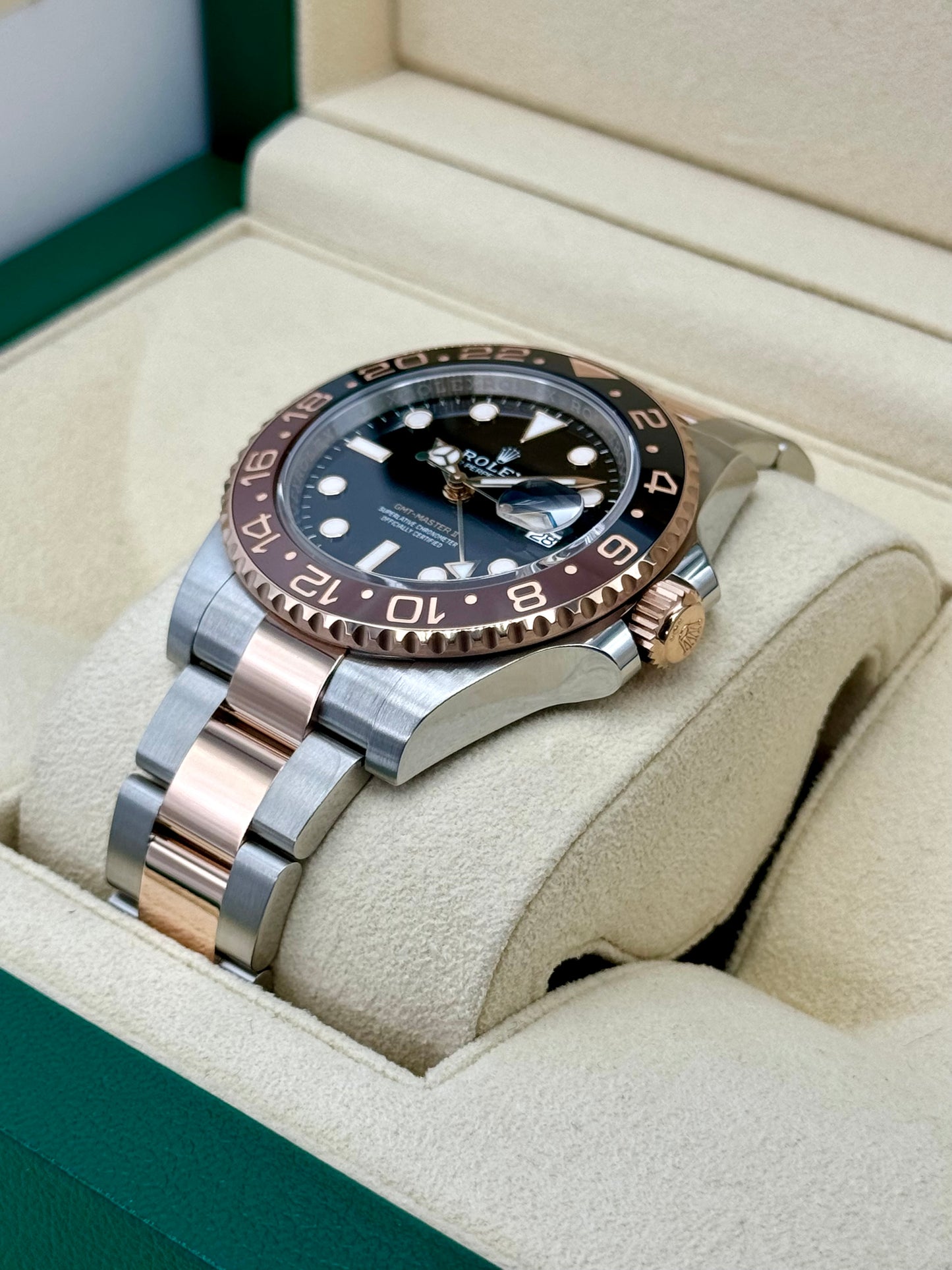 2022 Rolex GMT-Master II "Rootbeer" 40mm 126711CHNR Tow-Tone