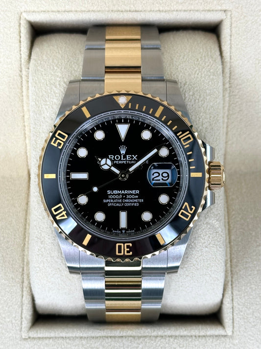 NEW 2023 Rolex Submariner 41mm 126613LN Two-Tone Black Dial - MyWatchLLC