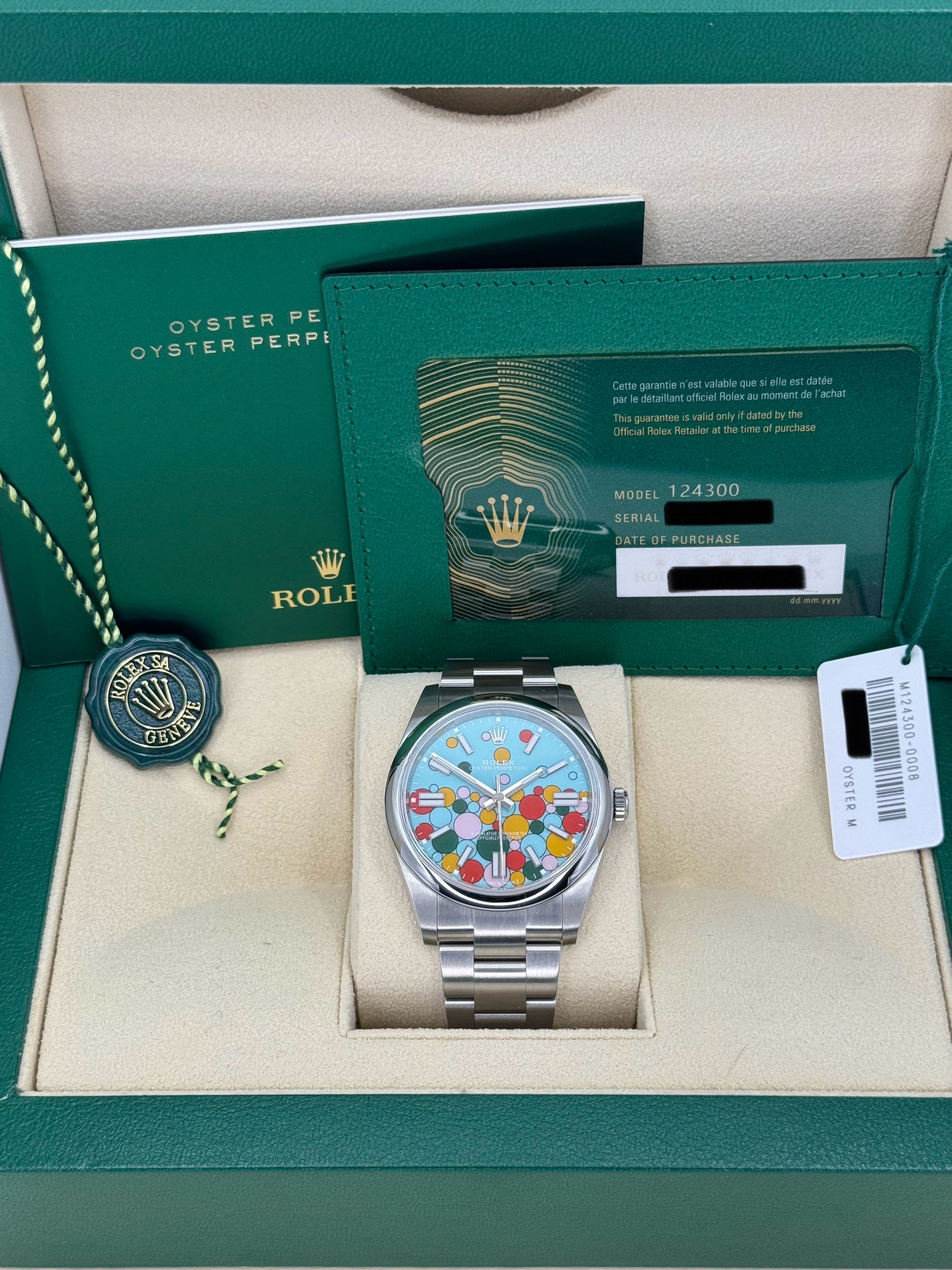 NEW 2023 Rolex Oyster Perpetual 41mm Celebration Dial MyWatchLLC