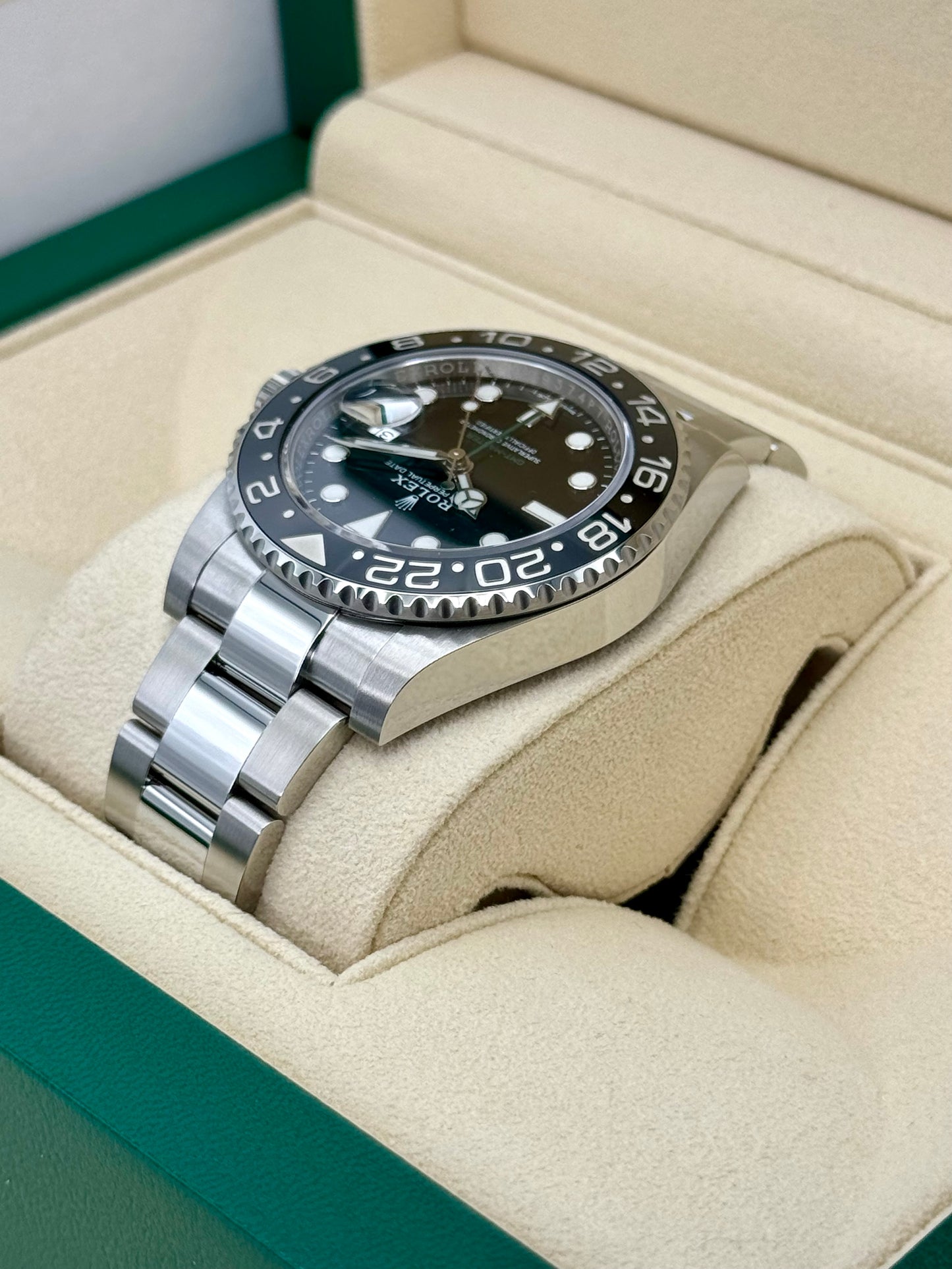 NEW OLD STOCK 2020 Rolex GMT-Master II 40mm 116710LN Black Dial