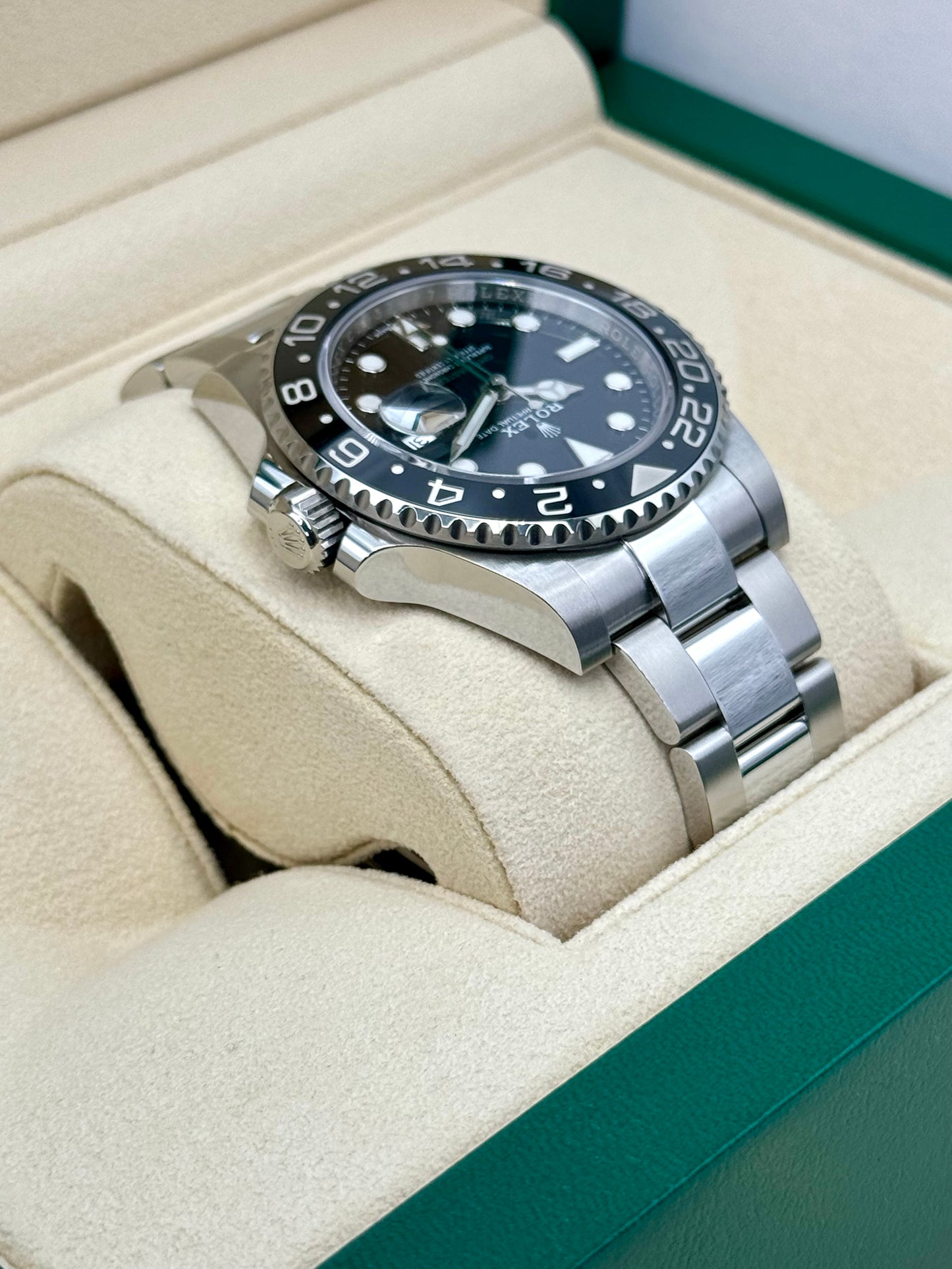 NEW OLD STOCK 2020 Rolex GMT-Master II 40mm 116710LN Black Dial