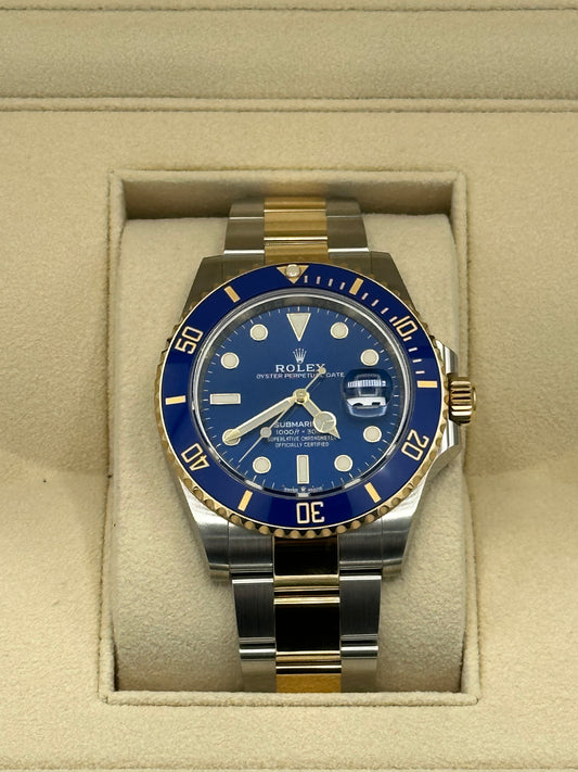 2023 Rolex Submariner "Bluesy" 126613LB Two-Tone Blue Dial - MyWatchLLC