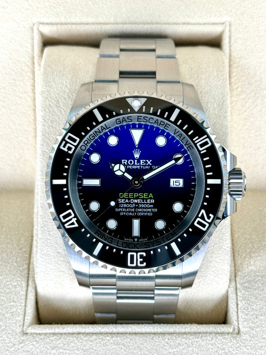 NEW 2022 Rolex Sea-Dweller "James Cameron" 44mm 126660 Blue Dial - MyWatchLLC