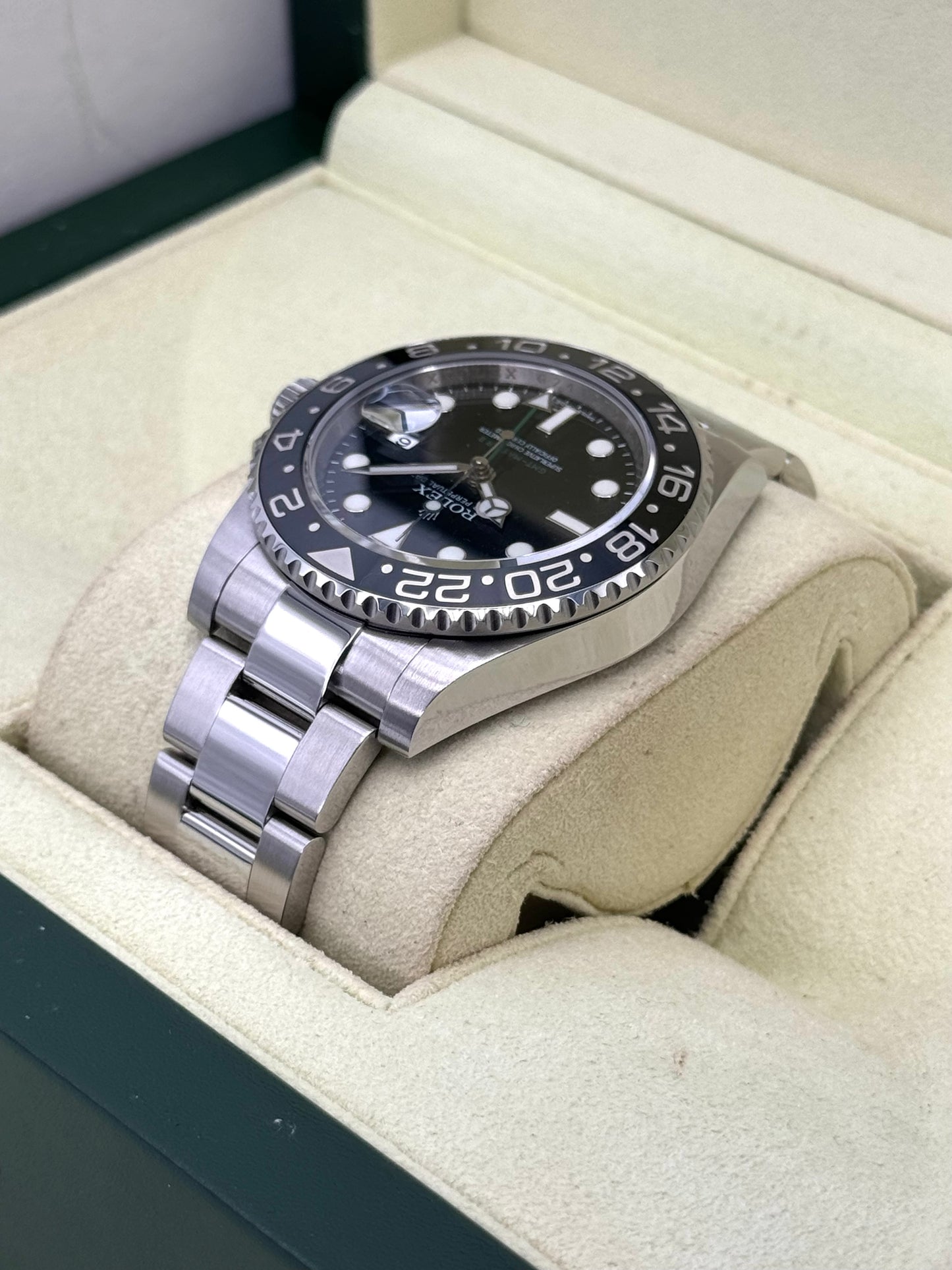 2011 Rolex GMT-Master II 40mm 116710LN Stainless Steel Black Dial