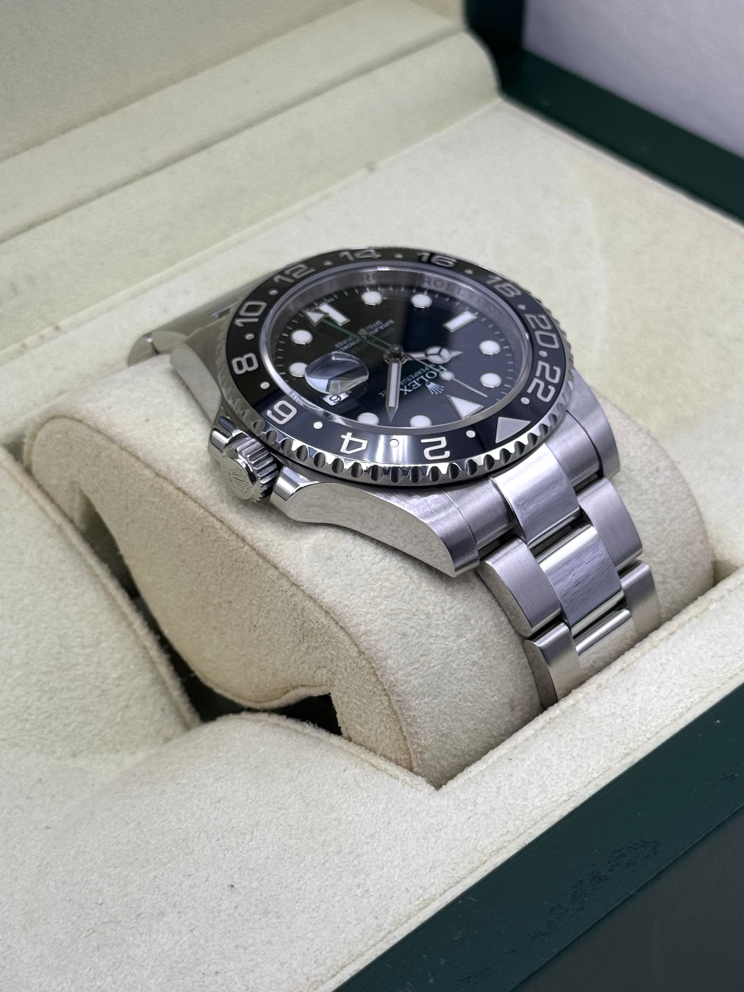 2011 Rolex GMT-Master II 40mm 116710LN Stainless Steel Black Dial