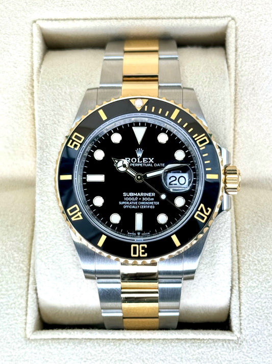 2023 Rolex Submariner Date 41mm 126613LN Two-Tone Black Dial - MyWatchLLC