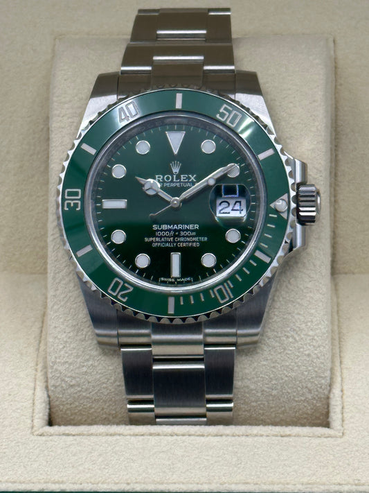 2019 Rolex Submariner "Hulk" Stainless Steel Green Dial - MyWatchLLC