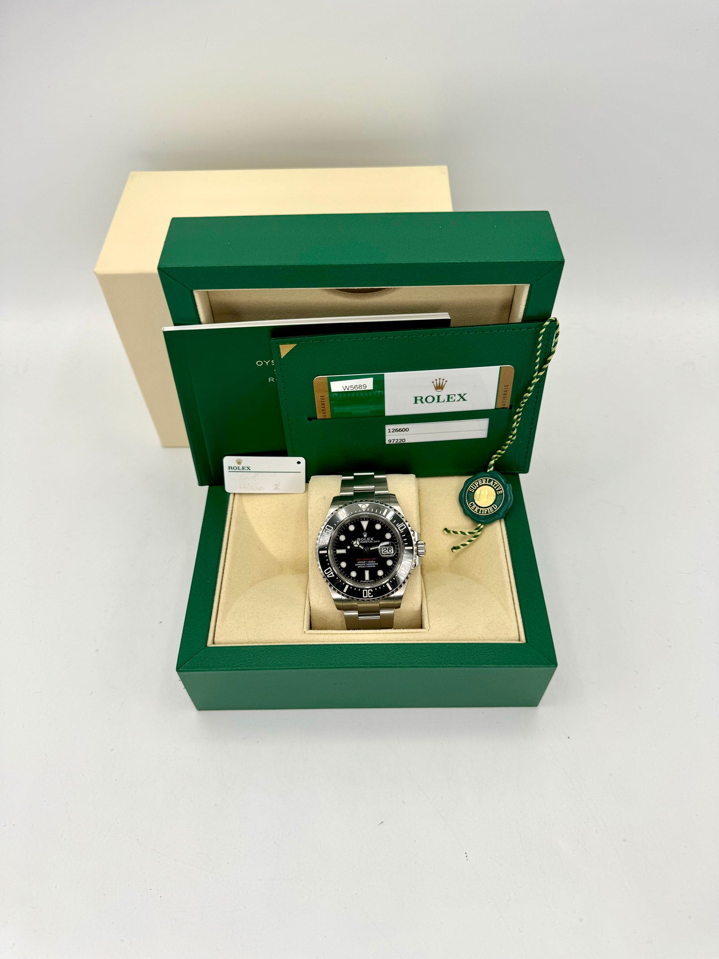 2018 Rolex Sea-Dweller 43mm 126600 Black Dial - MyWatchLLC