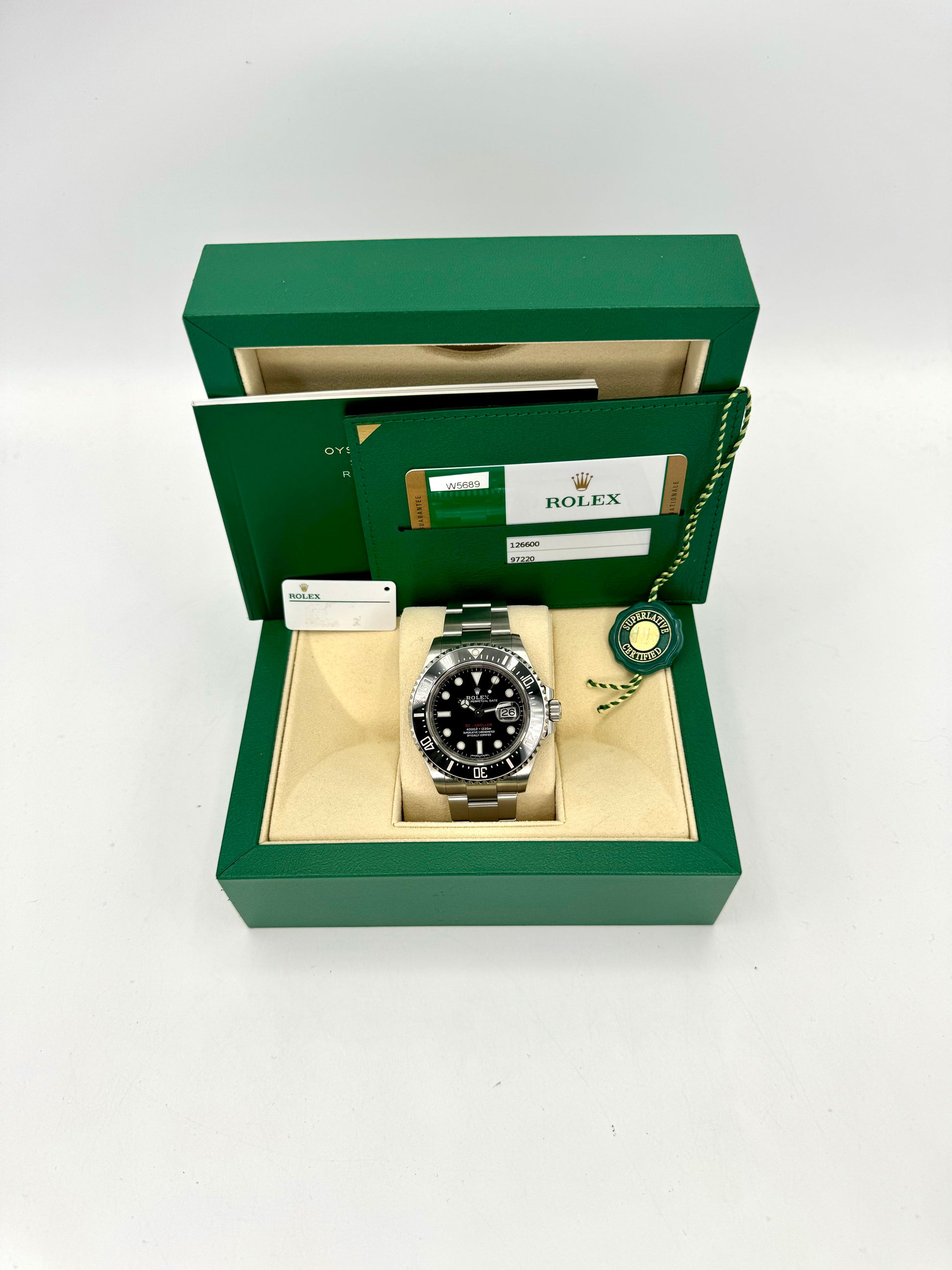 2018 Rolex Sea-Dweller 43mm 126600 Black Dial - MyWatchLLC