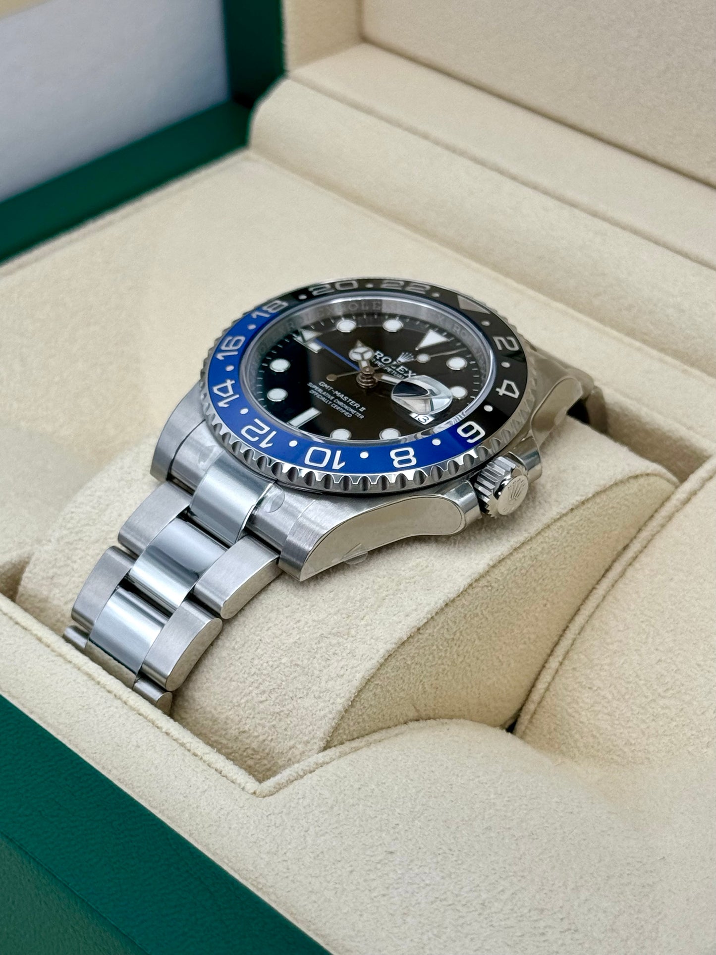 NEW OLD STOCK 2017 Rolex GMT-Master II "Batman" 40mm 116710BLNR Oyster