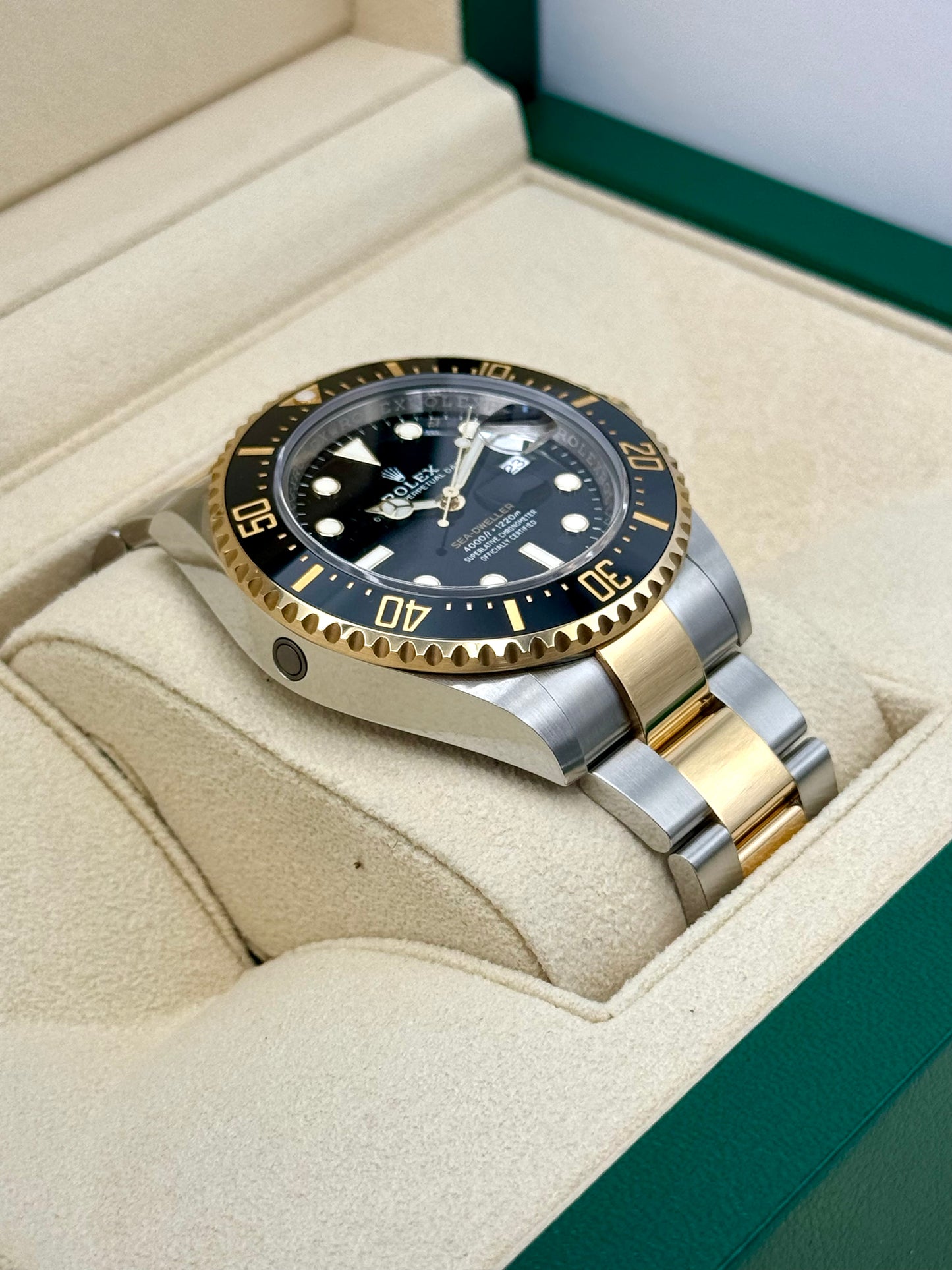 2022 Rolex Sea-Dweller 43mm 126603 Two-Tone Black Dial