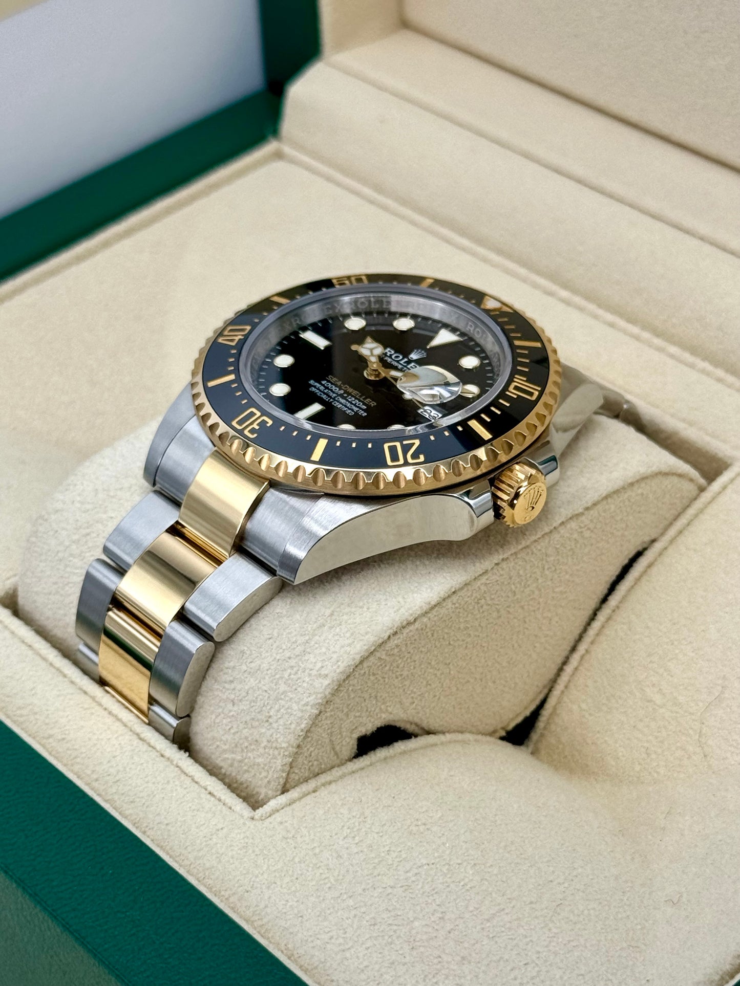 2022 Rolex Sea-Dweller 43mm 126603 Two-Tone Black Dial