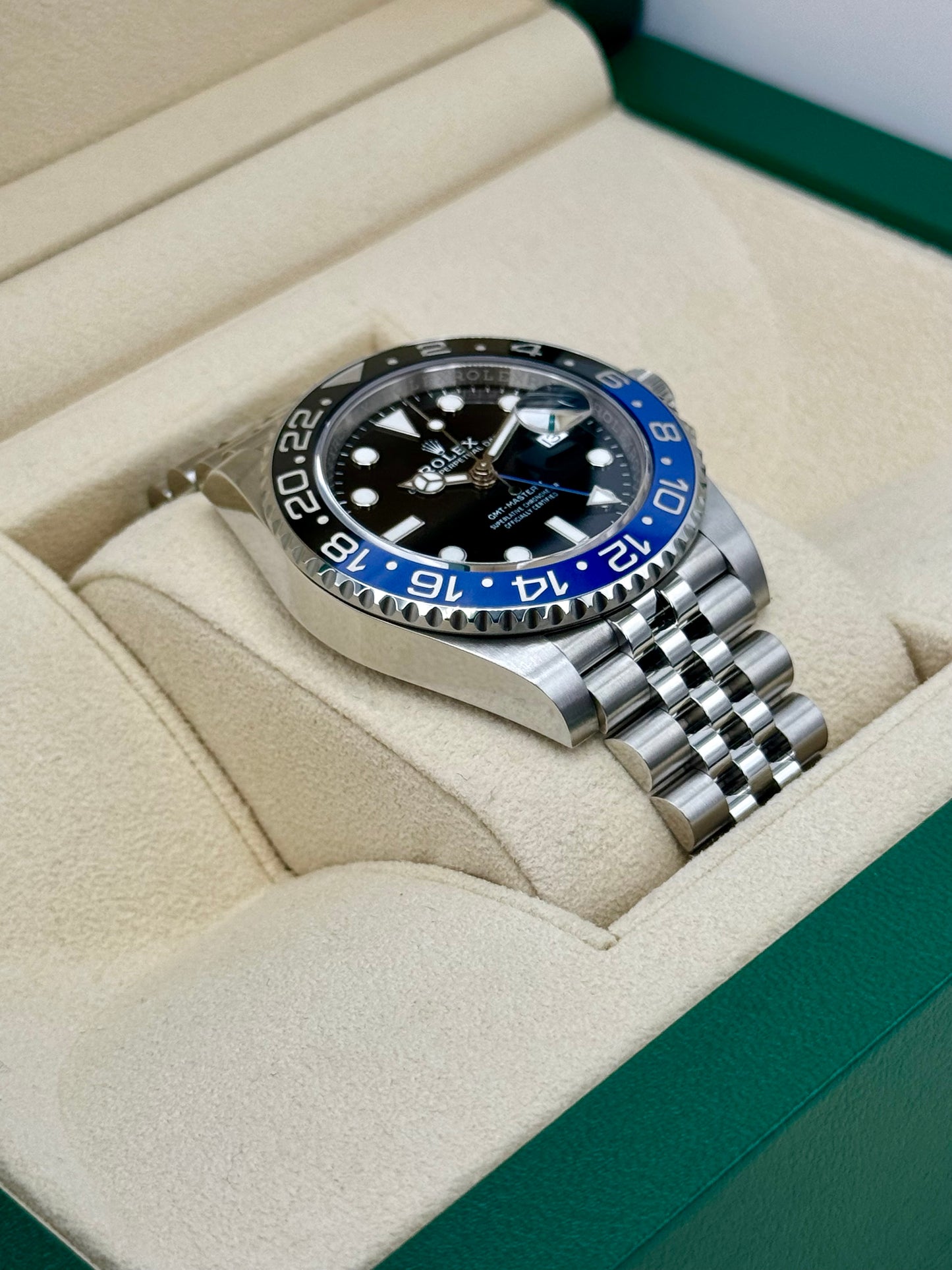 2023 Rolex GMT-Master II "Batgirl" 40mm 126710BLNR Jubilee Black Dial