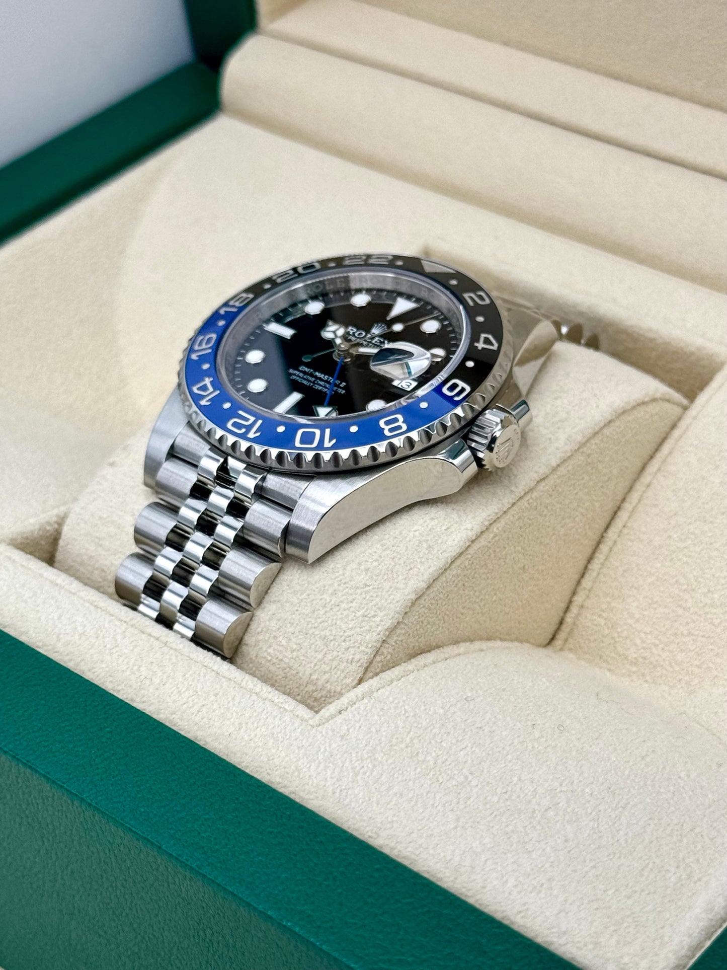 2023 Rolex GMT-Master II "Batgirl" 40mm 126710BLNR Jubilee Black Dial