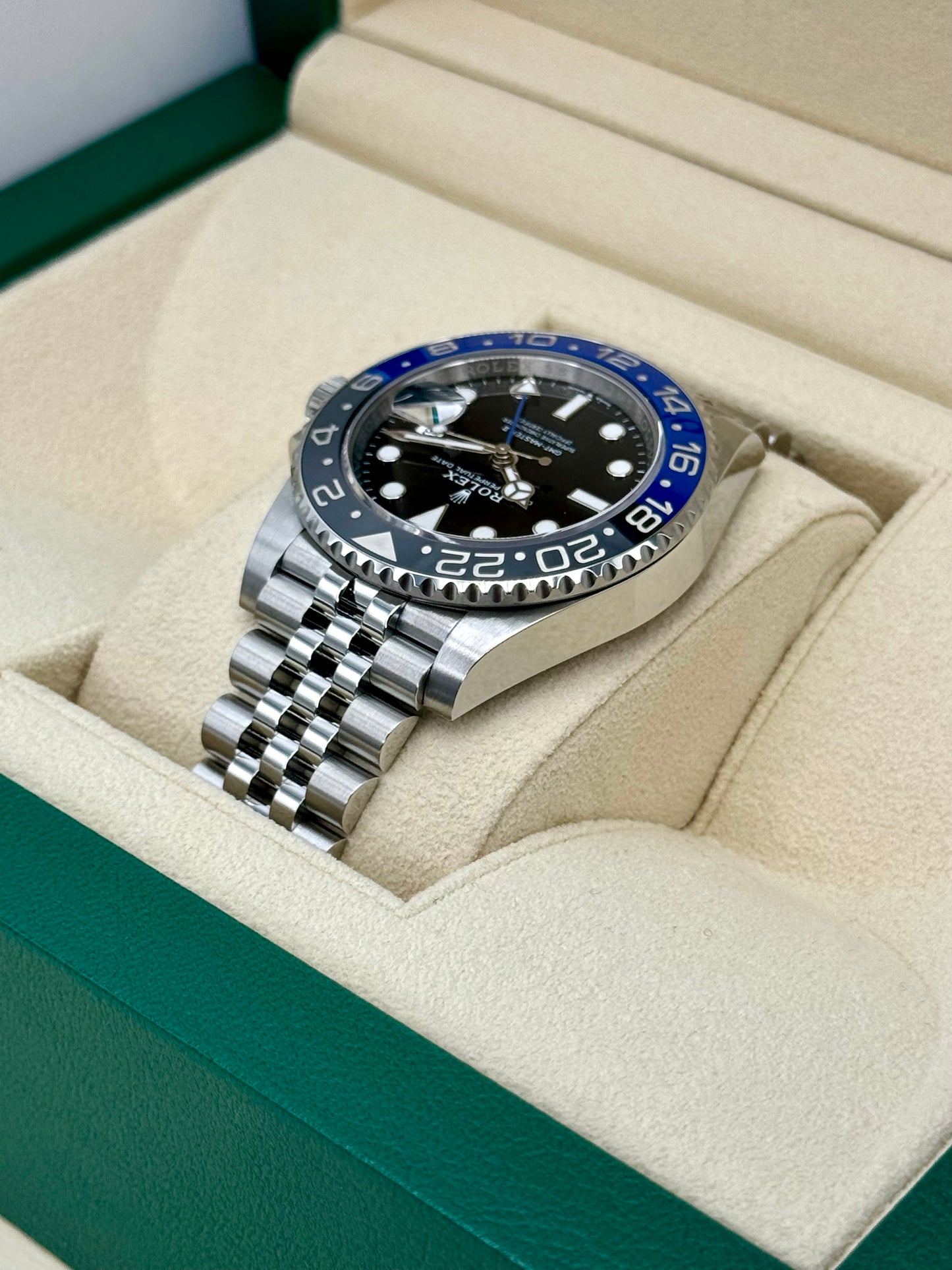 2023 Rolex GMT-Master II "Batgirl" 40mm 126710BLNR Jubilee Black Dial