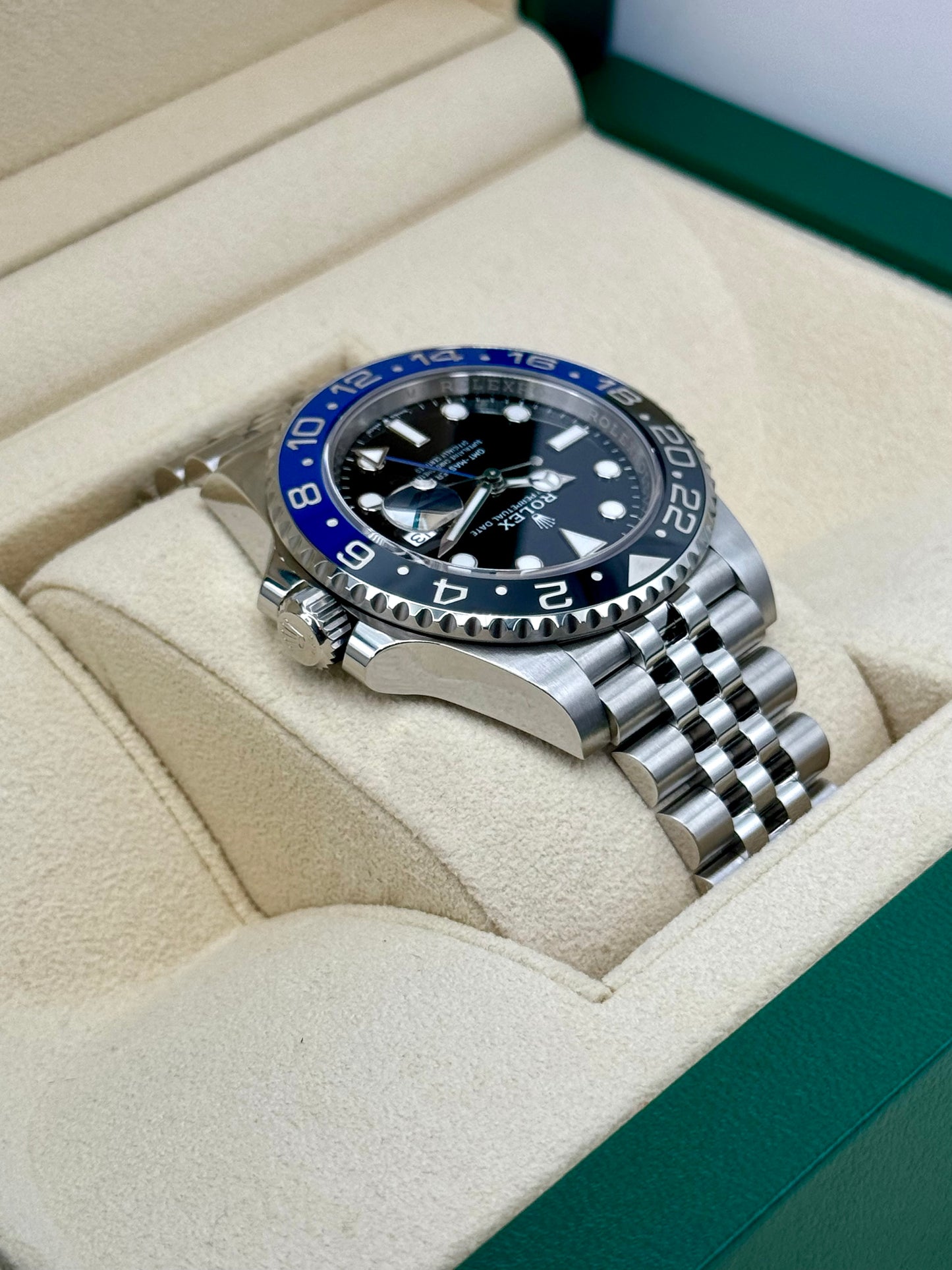 2023 Rolex GMT-Master II "Batgirl" 40mm 126710BLNR Jubilee Black Dial