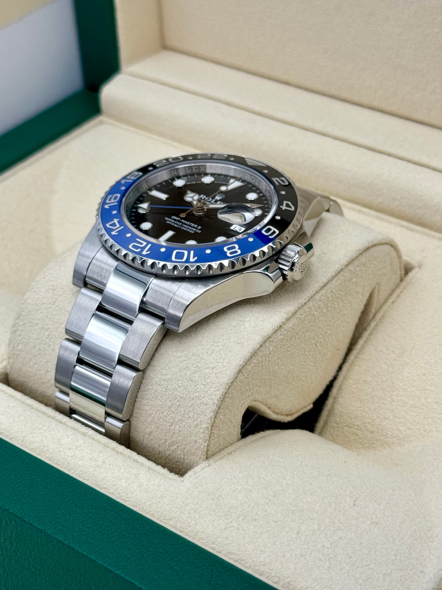 2022 Rolex GMT-Master II "Batman" 40mm 126710BLNR Oyster