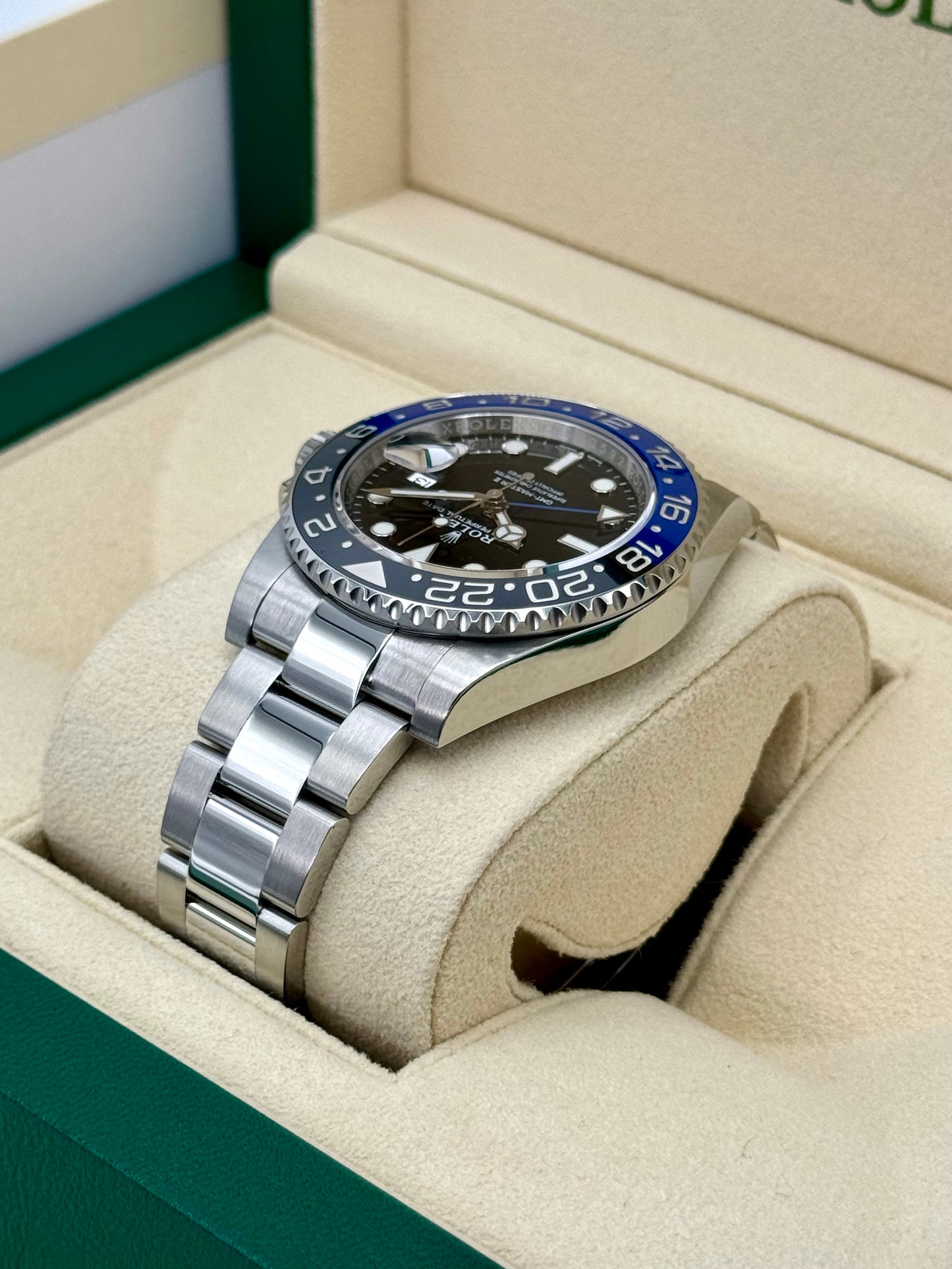 2022 Rolex GMT-Master II "Batman" 40mm 126710BLNR Oyster