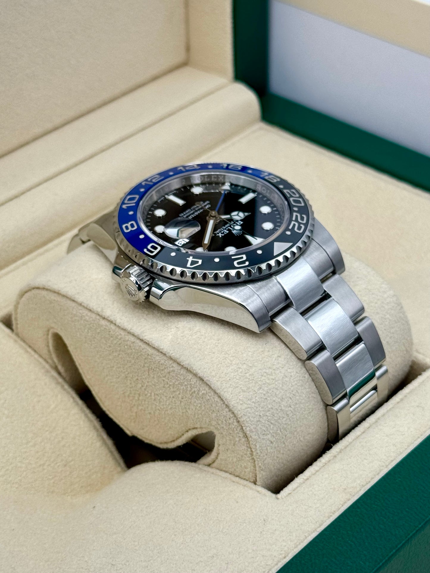 2022 Rolex GMT-Master II "Batman" 40mm 126710BLNR Oyster