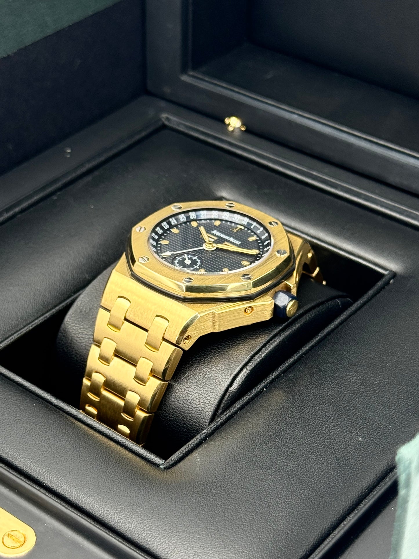 1997 Audemars Piguet Royal Oak Offshore 25807BA Triple Calendar