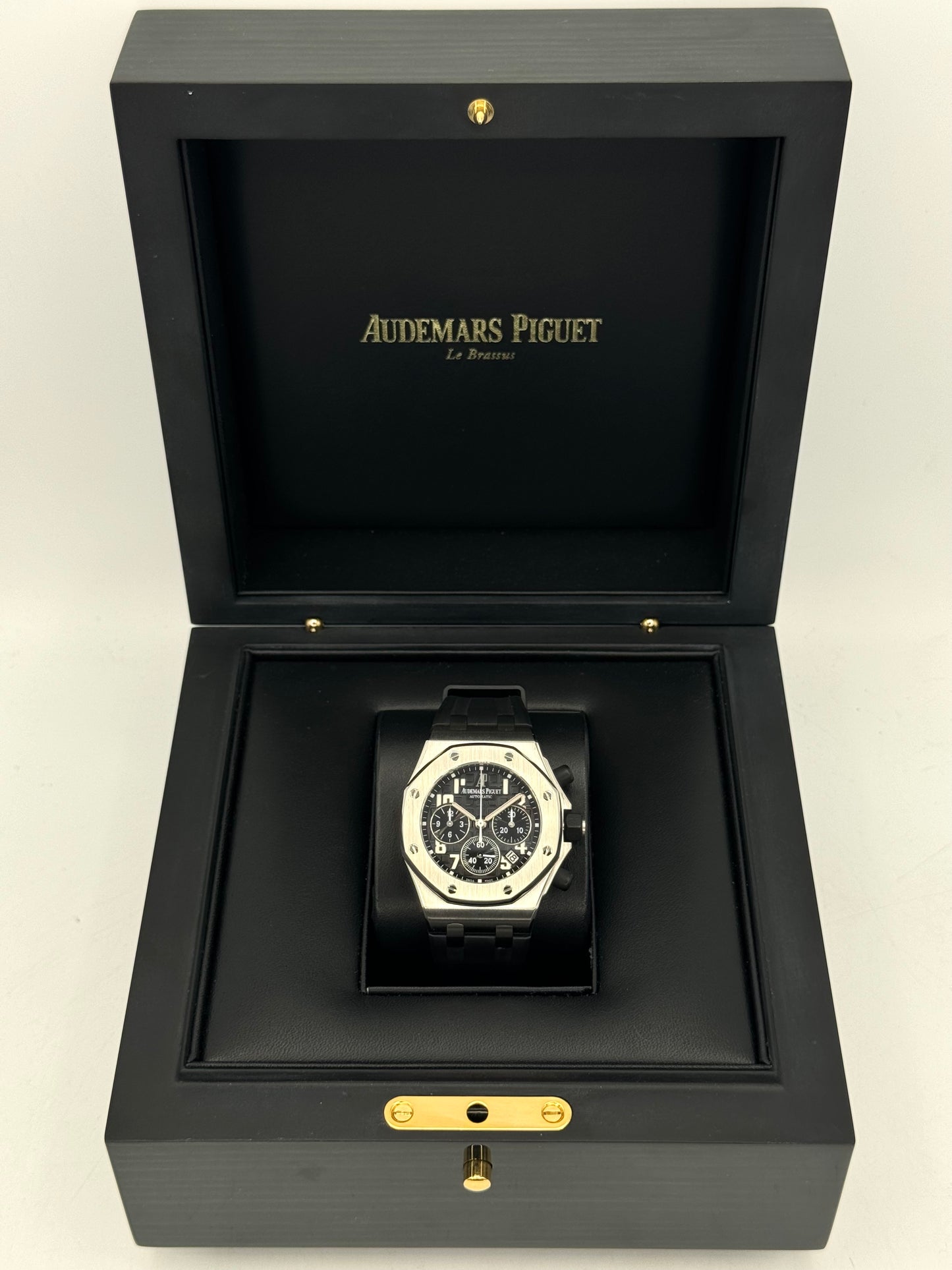 2010 Audemars Piguet Royal Oak Offshore 37mm 26283ST Black Dial