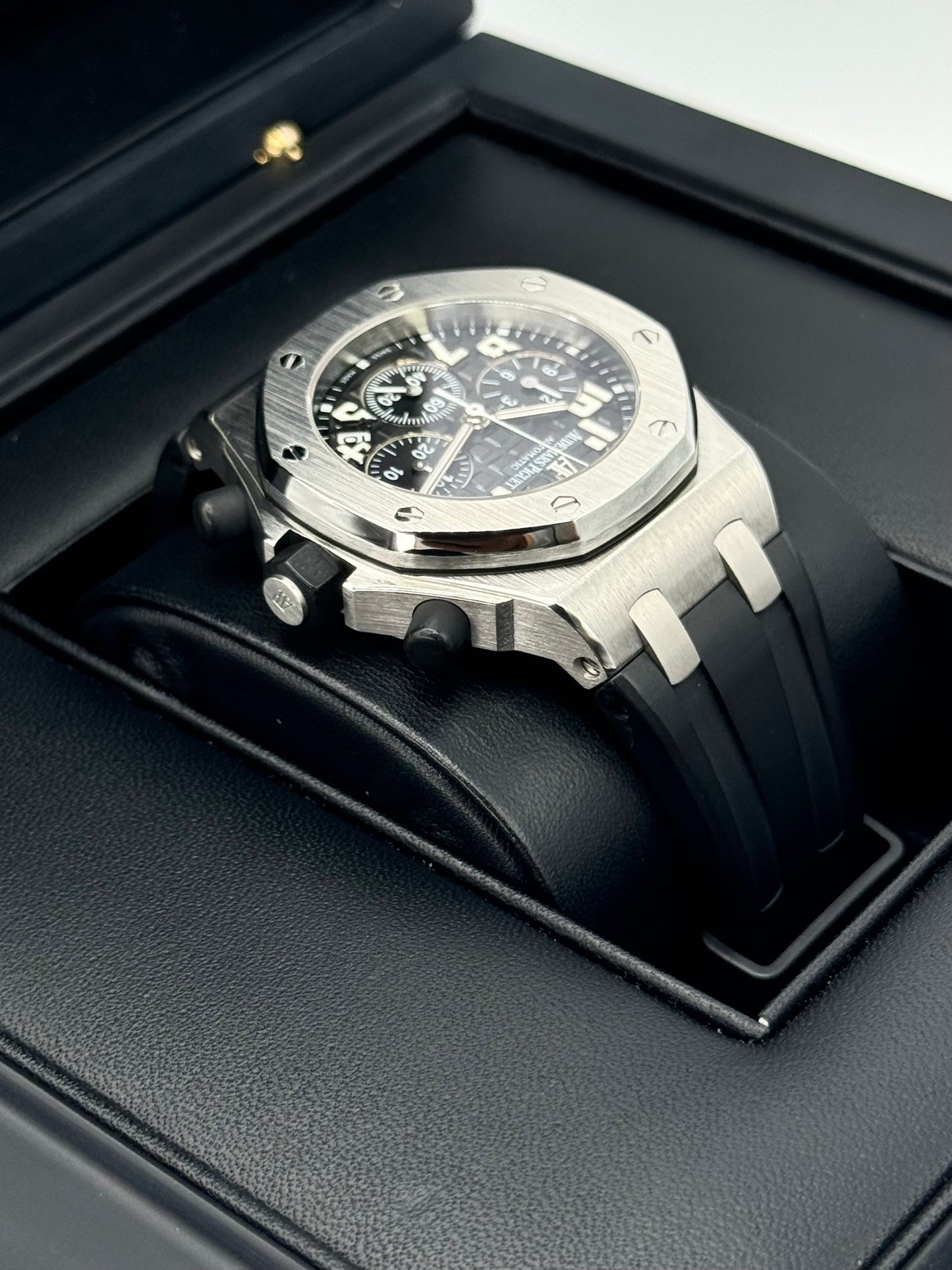 2010 Audemars Piguet Royal Oak Offshore 37mm 26283ST Black Dial