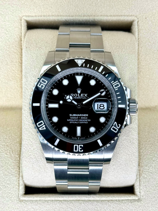 NEW 2024 Rolex Submariner 41mm 126610LN Stainless Steel Black Dial