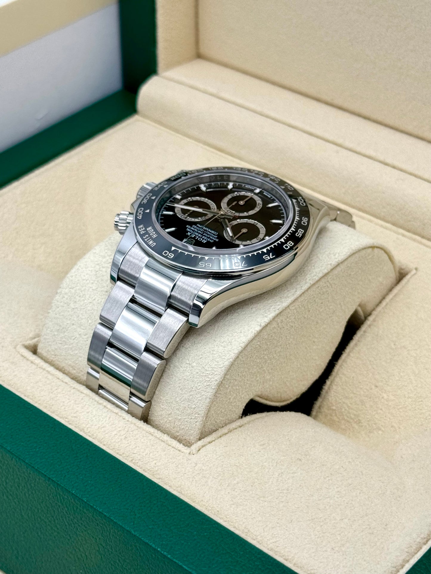 2024 Rolex Daytona 40mm 126500LN Stainless Steel Black Dial