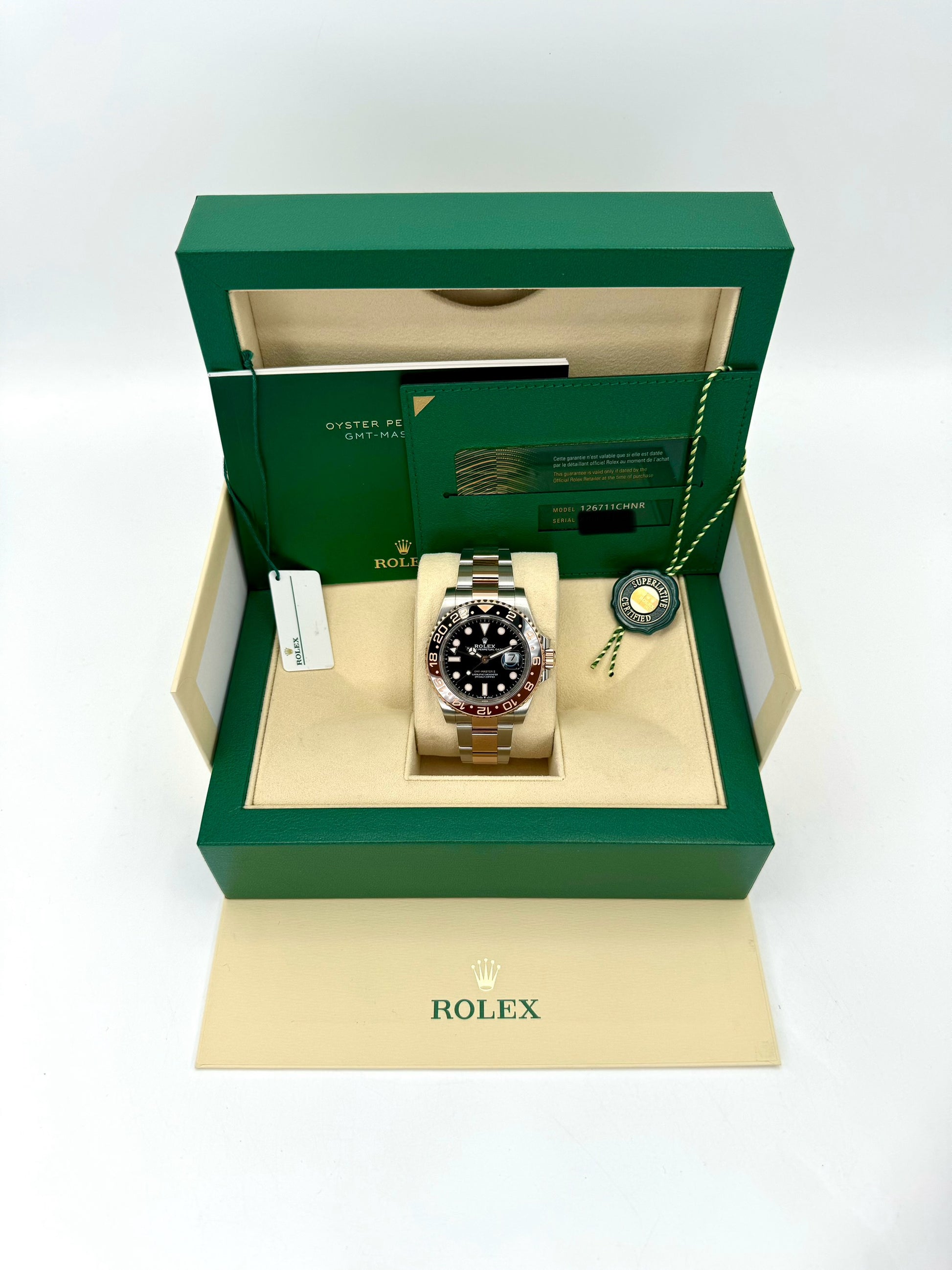 2023 Rolex GMT-Master II "Rootbeer" 40mm 126711CHNR Black Dial - MyWatchLLC