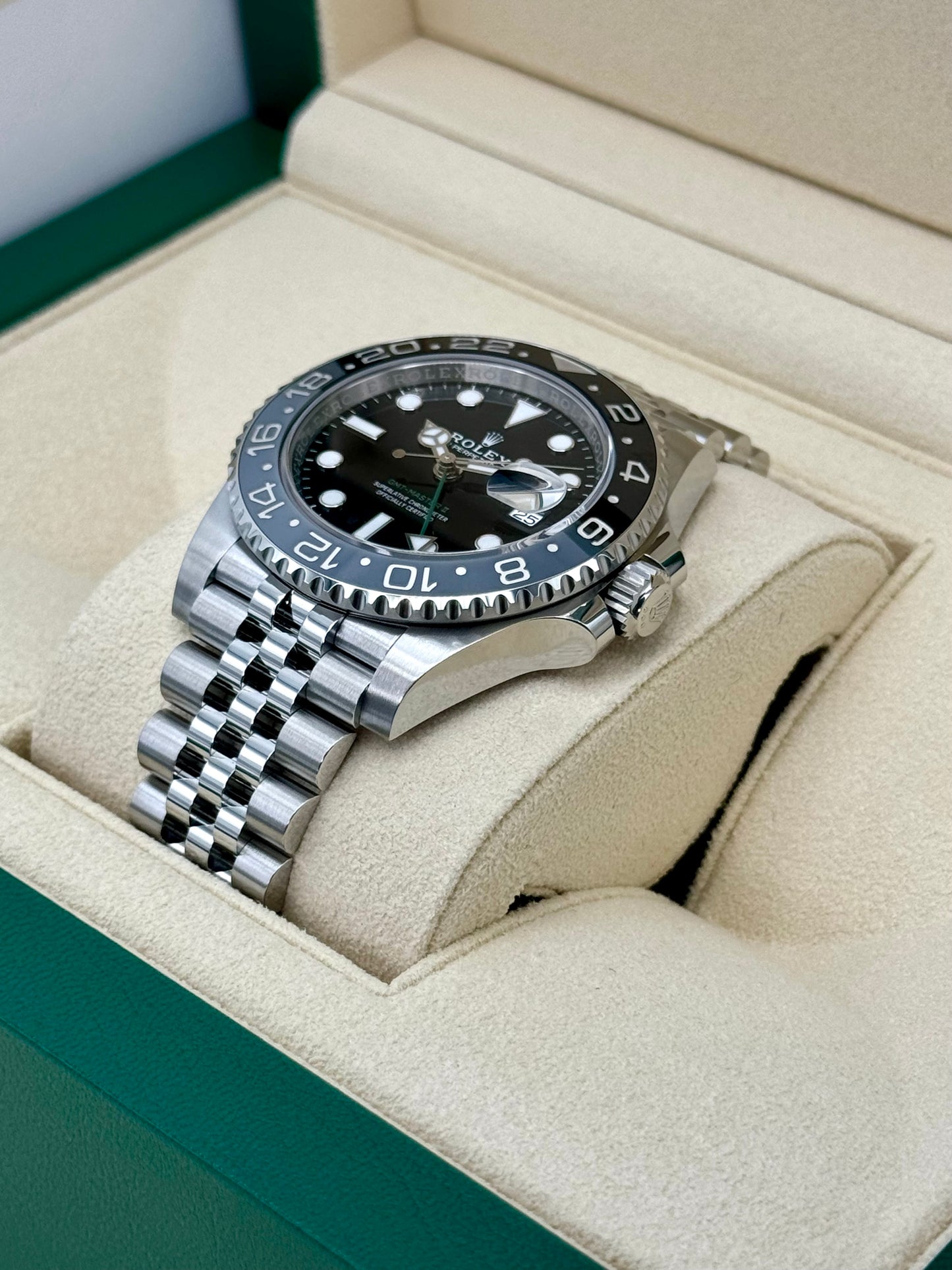 NEW 2024 Rolex GMT-Master II "Bruce Wayne" 40mm 126710GRNR Black Dial