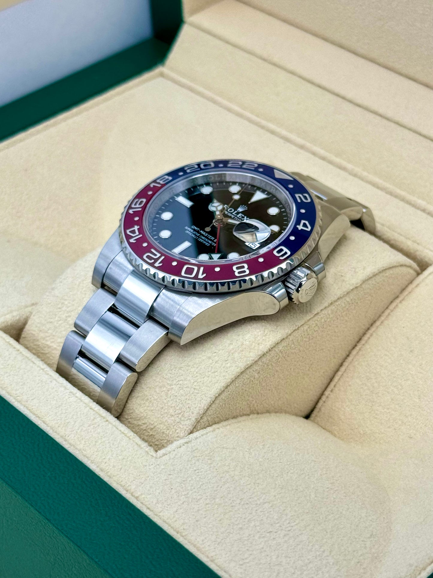 2022 Rolex GMT-Master II "Pepsi" 40mm 126710BLRO Oyster