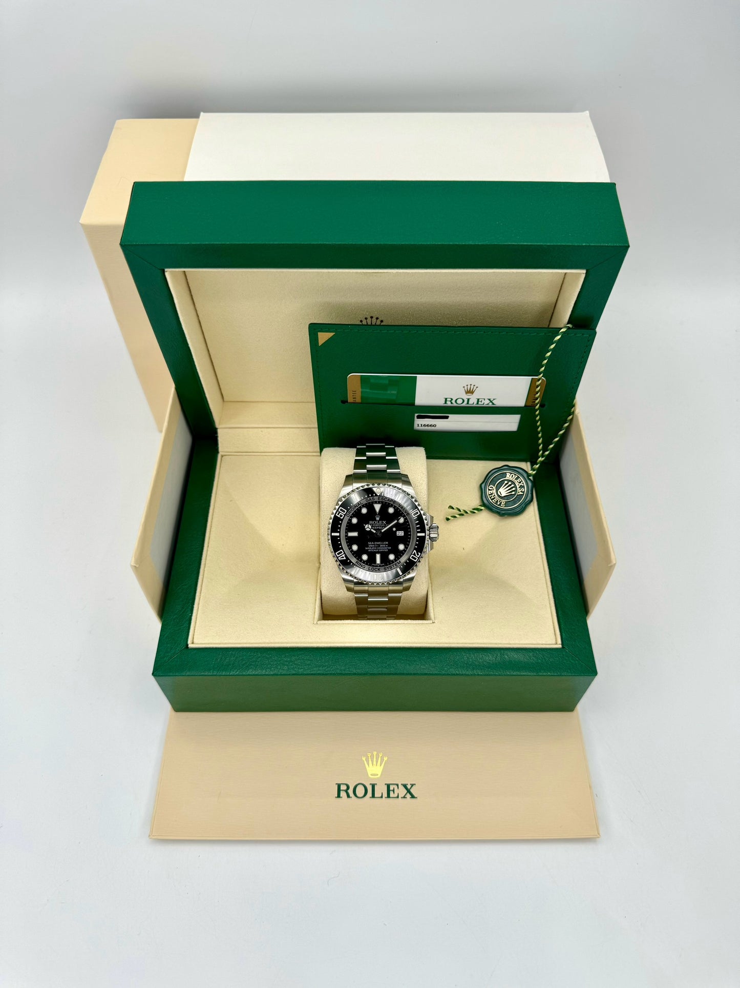 2016 Rolex Sea-Dweller Deepsea 44mm 116660 Black Dial - MyWatchLLC