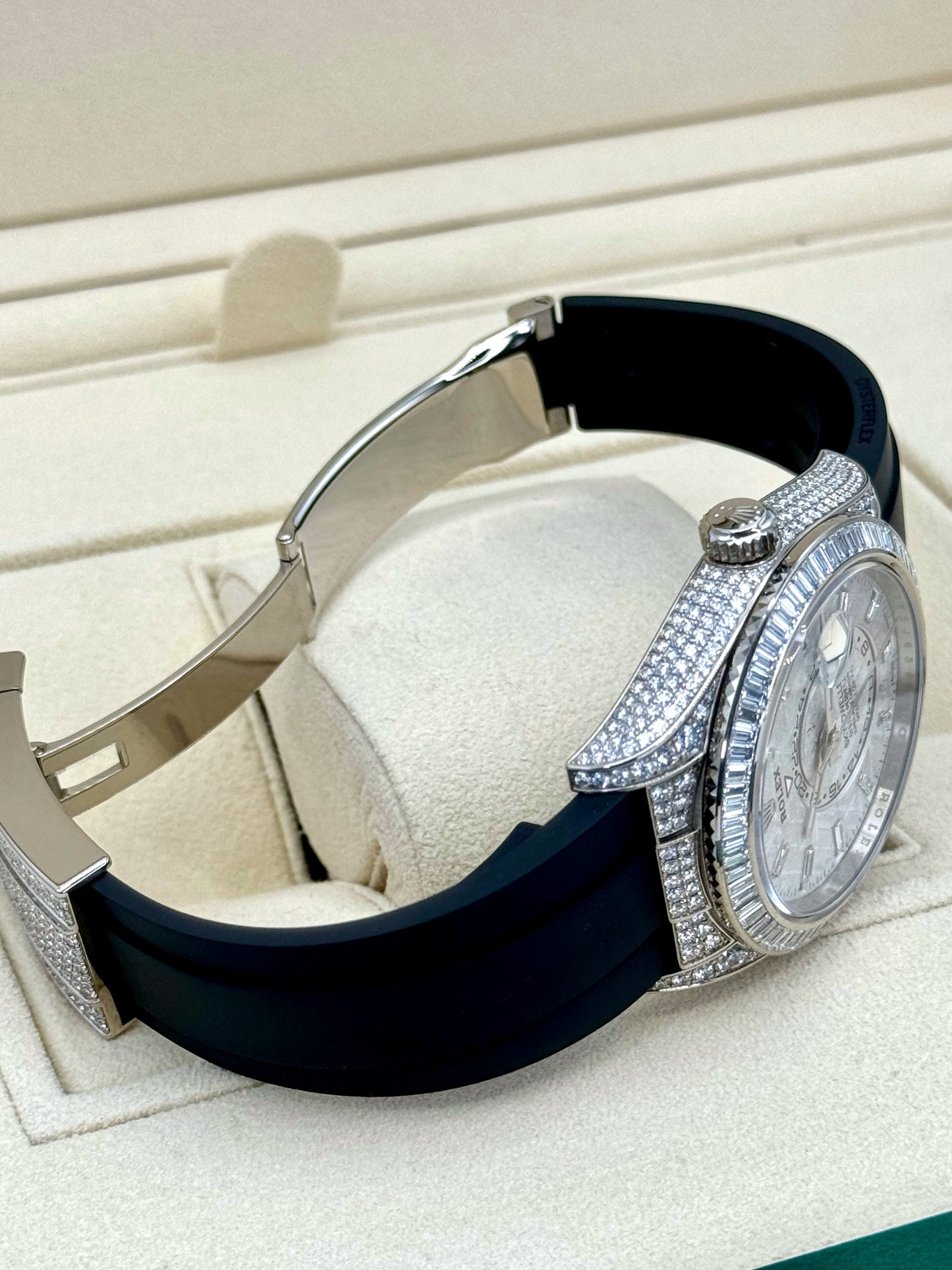 NEW 2023 Rolex Sky-Dweller Meteorite Diamond Watch 326259TBR - MyWatchLLC