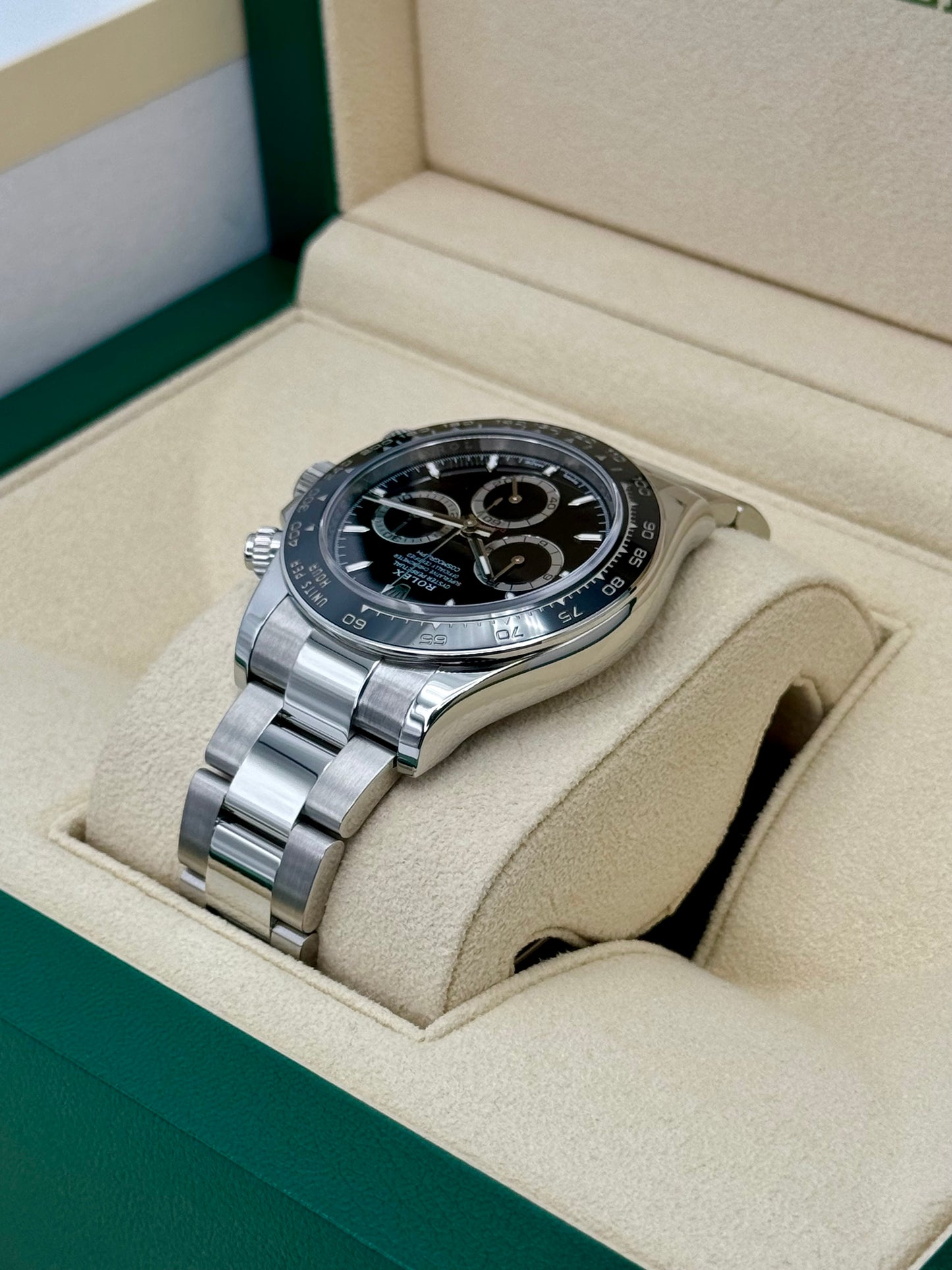 2024 Rolex Daytona 40mm 126500LN Stainless Steel Black Dial