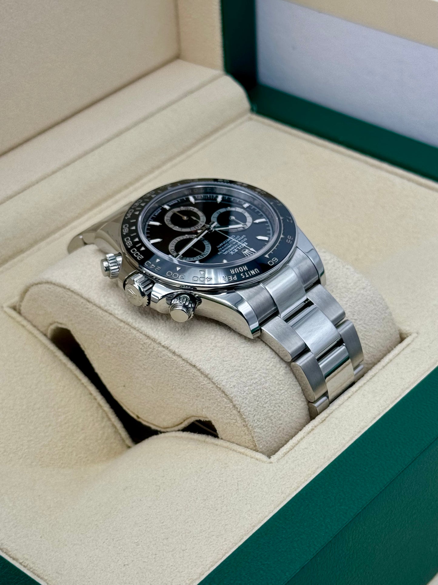 2024 Rolex Daytona 40mm 126500LN Stainless Steel Black Dial