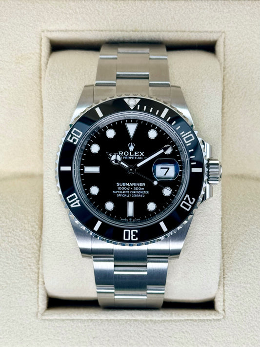 NEW 2024 Rolex Submariner 41mm 126610LN Stainless Steel Black Dial