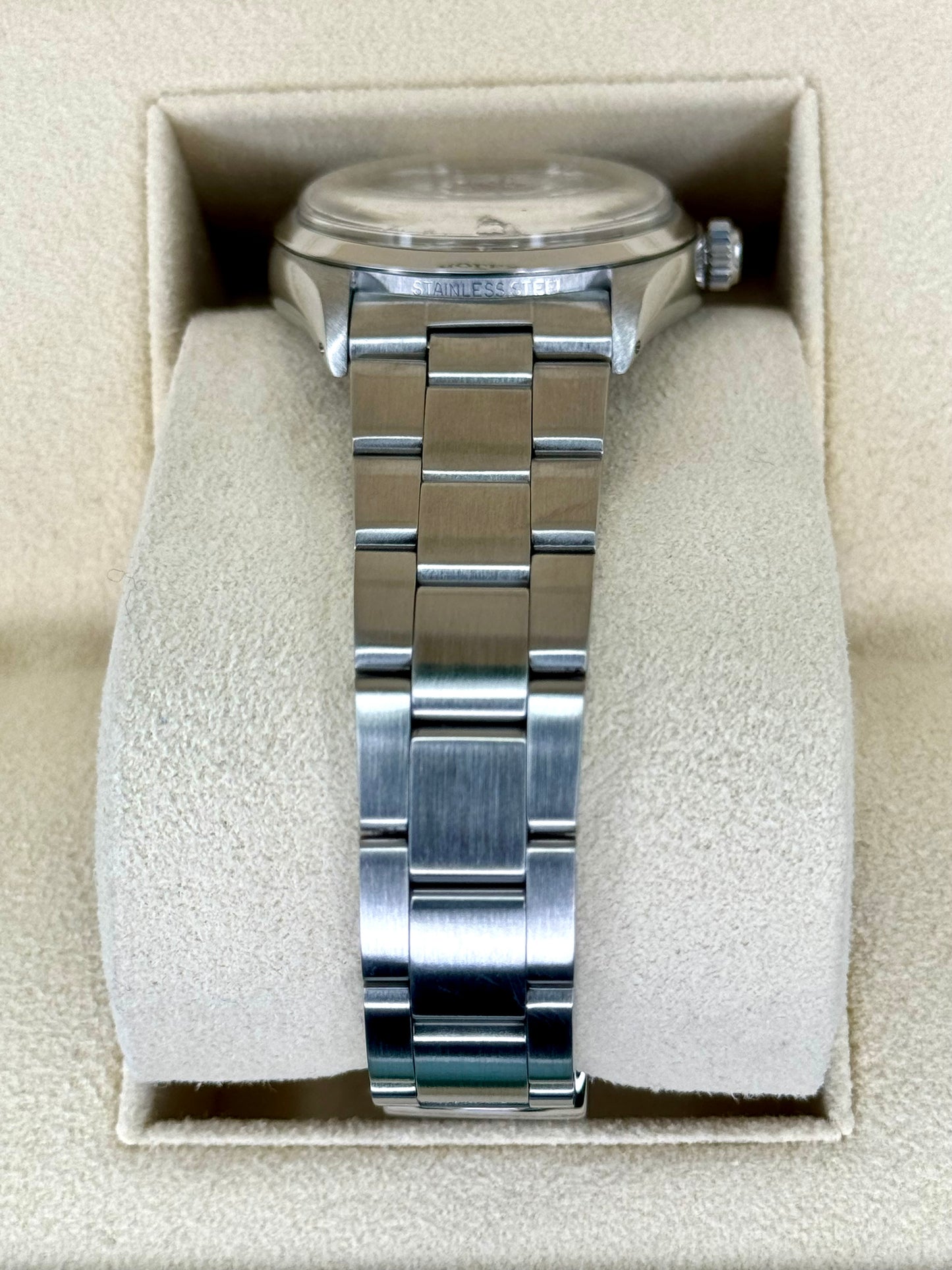1978 Rolex Air-King 34mm 5500 Stainless Steel Oyster Silver Dial - MyWatchLLC