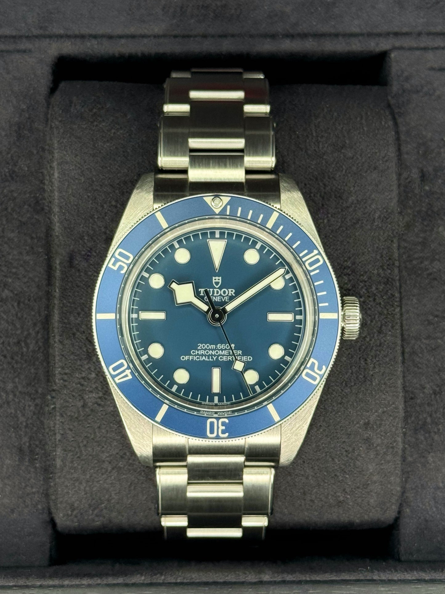 2021 Tudor Black Bay Fifty-Eight 39mm 79030B Stainless Steel Blue Dial