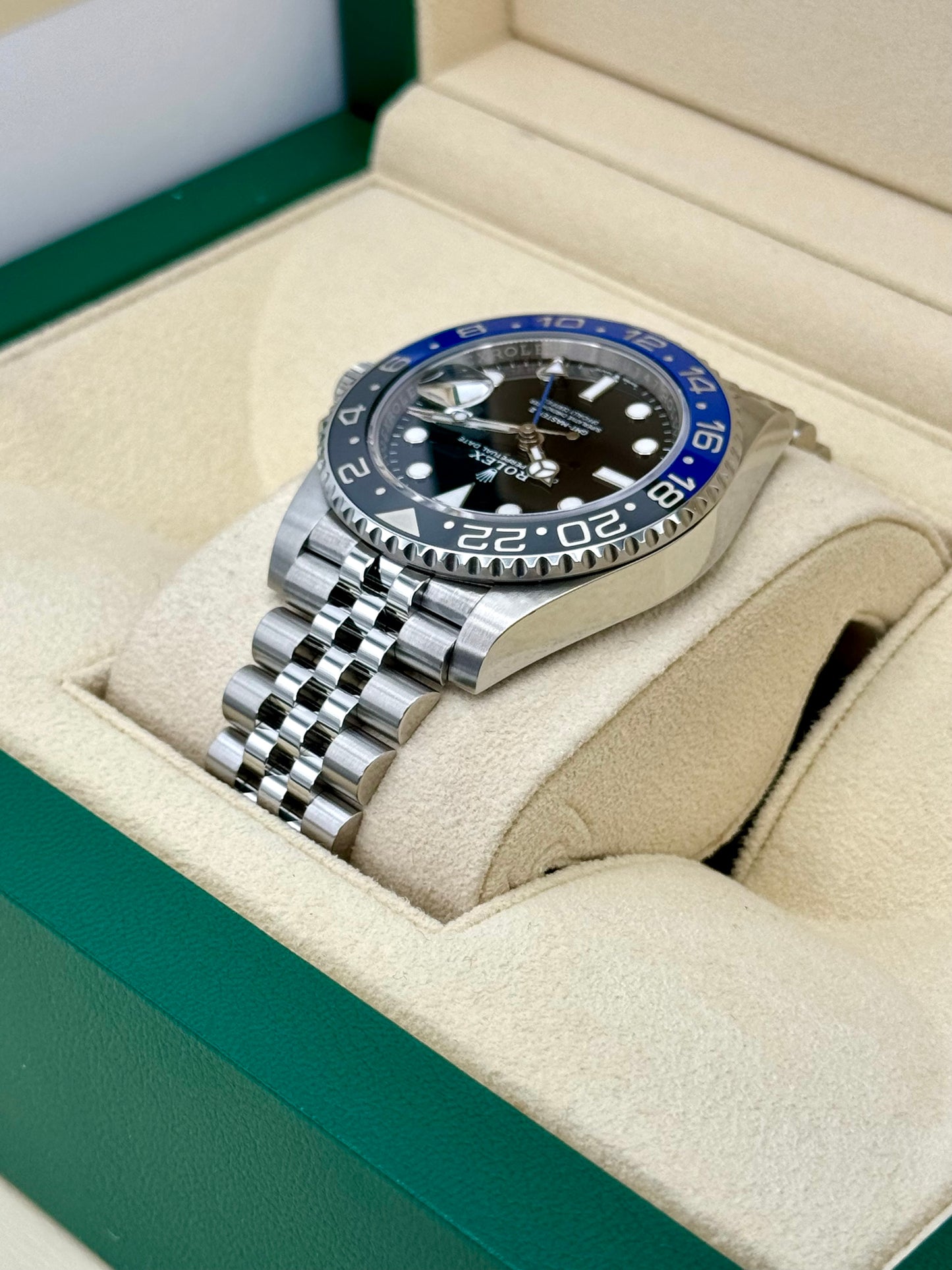 2024 Rolex GMT-Master II "Batgirl" 40mm 126710BLNR Jubilee